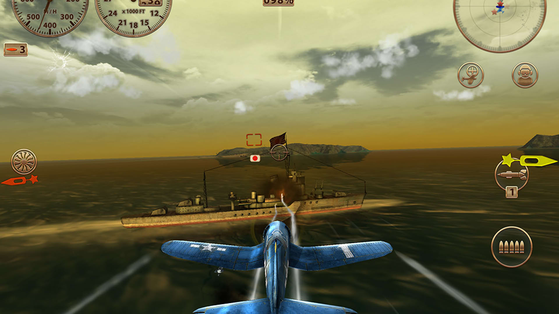 Screenshot for Sky Gamblers: Storm Raiders