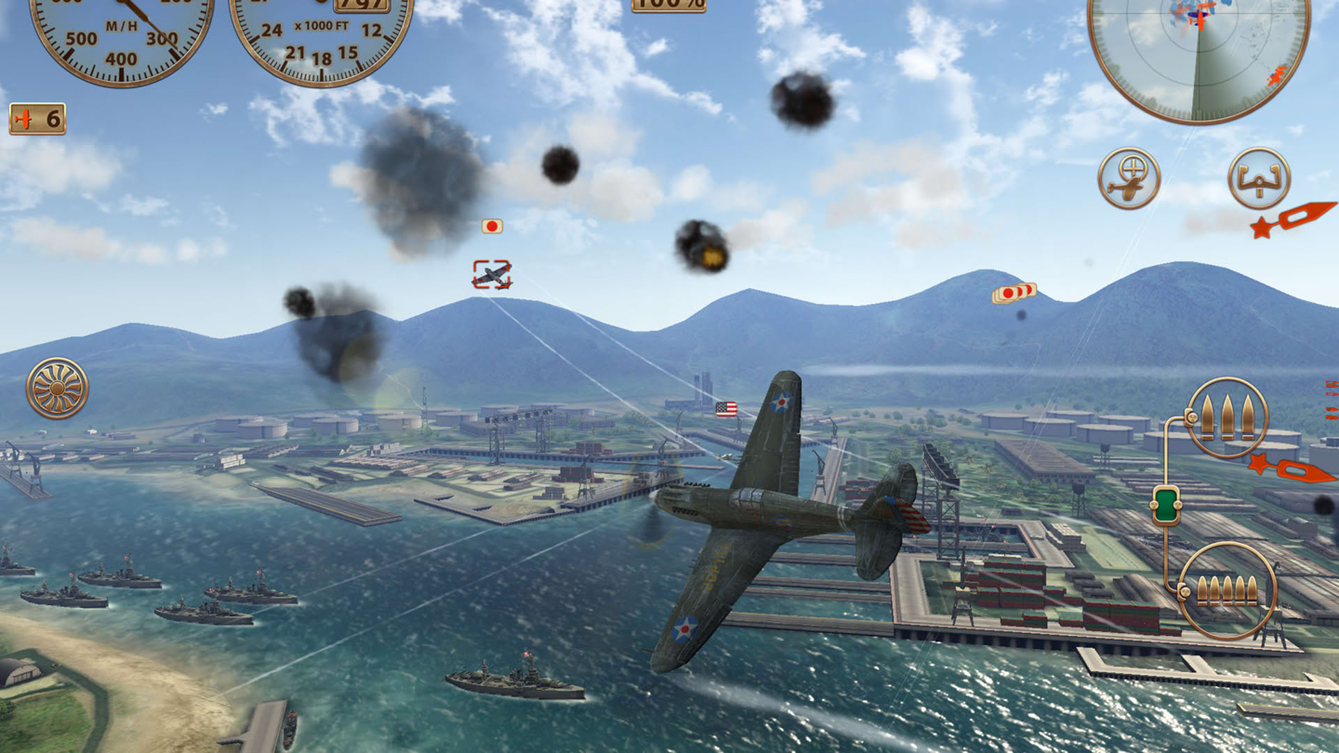 Screenshot for Sky Gamblers: Storm Raiders