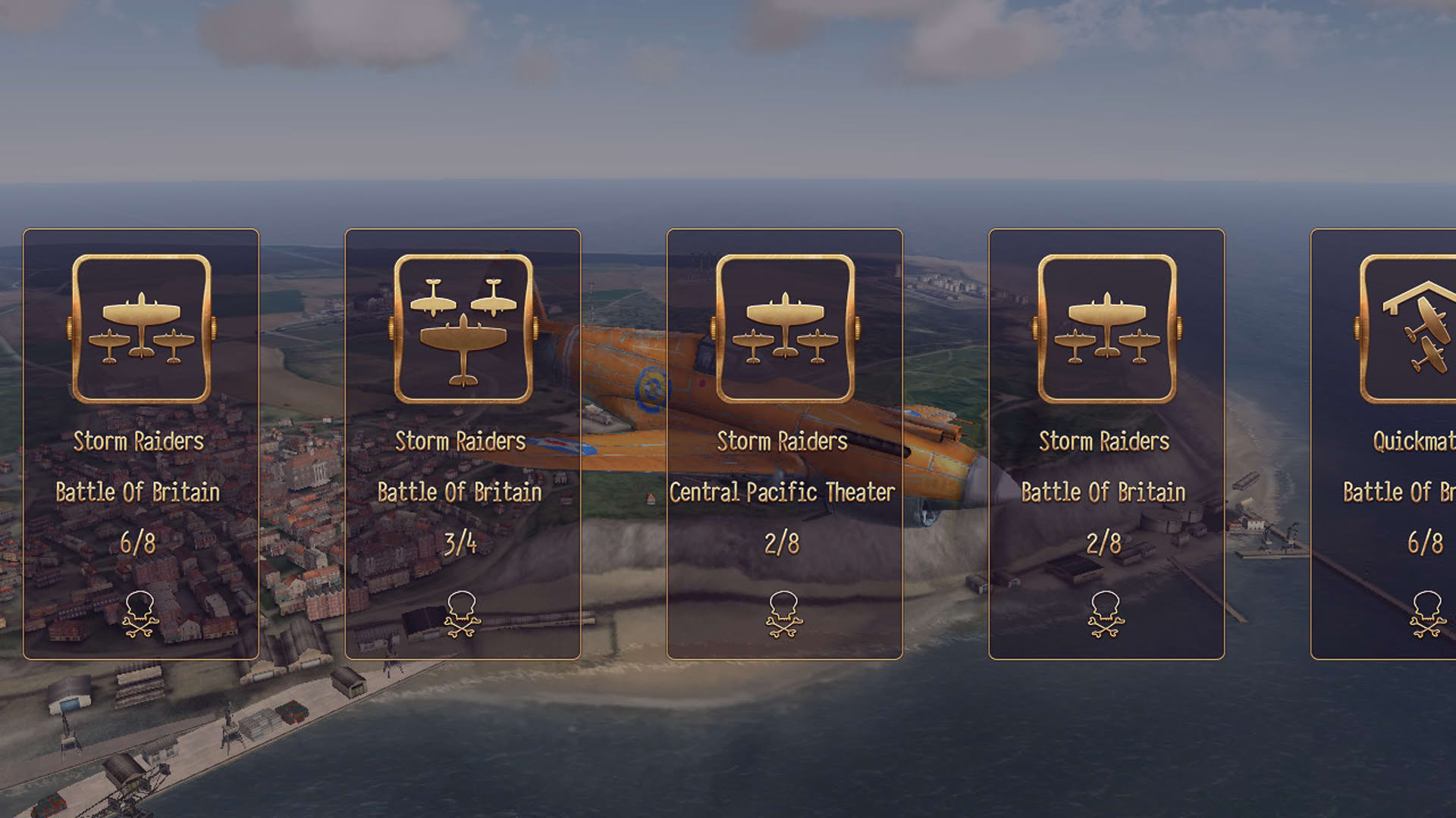 Screenshot for Sky Gamblers: Storm Raiders