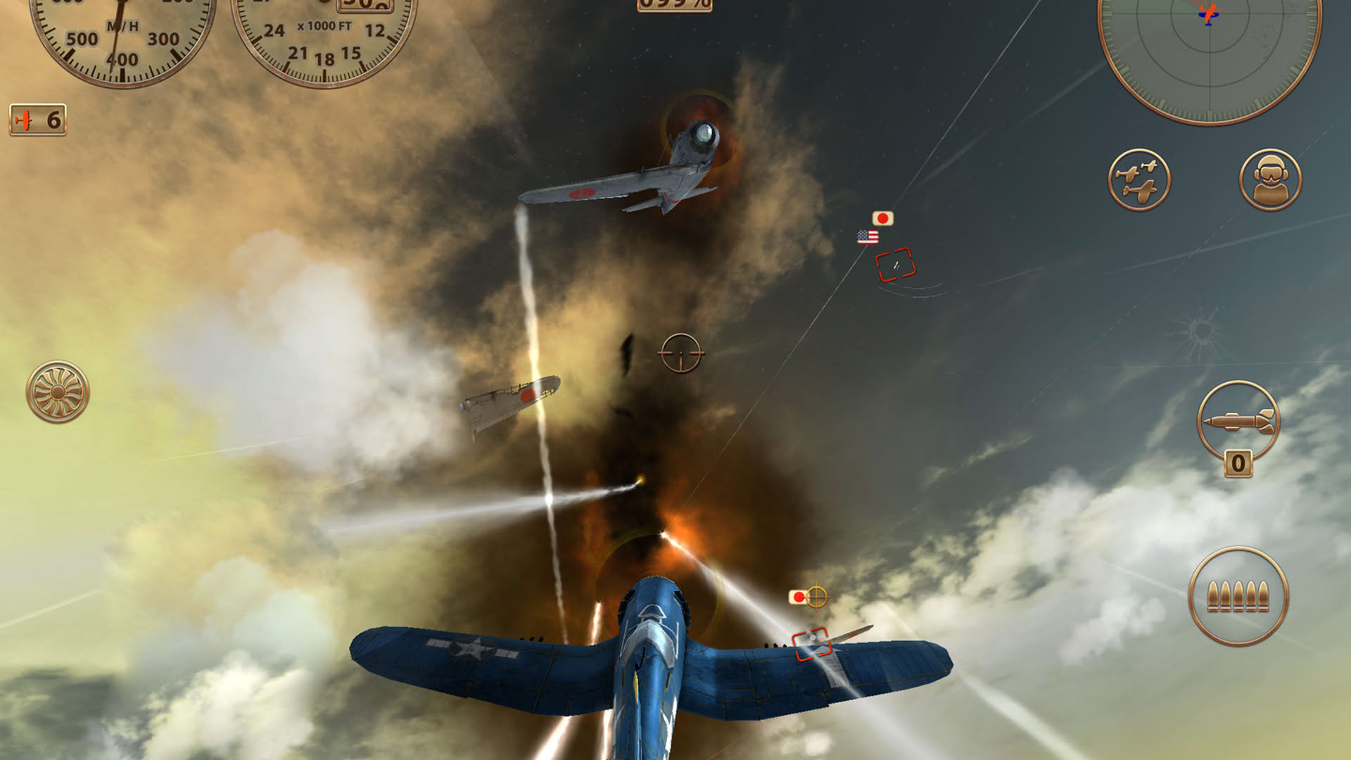 Screenshot for Sky Gamblers: Storm Raiders