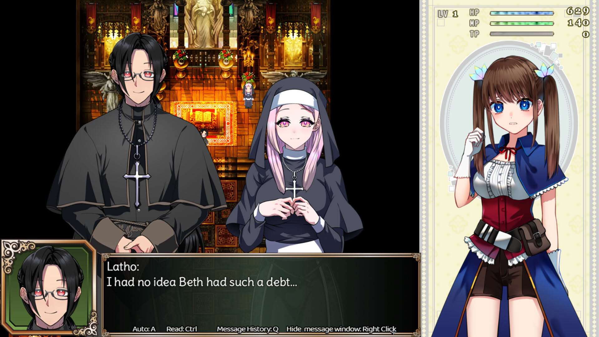 Screenshot for Broke Alchemist Emma's Debt Repayment Plan