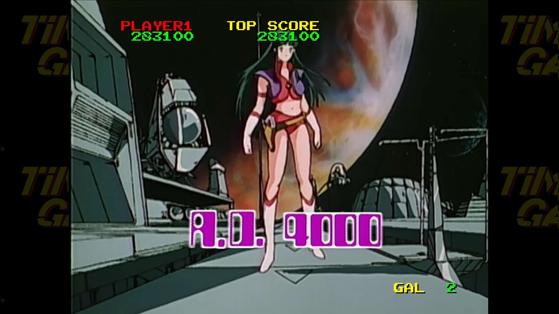 Screenshot for Time Gal HD Remaster