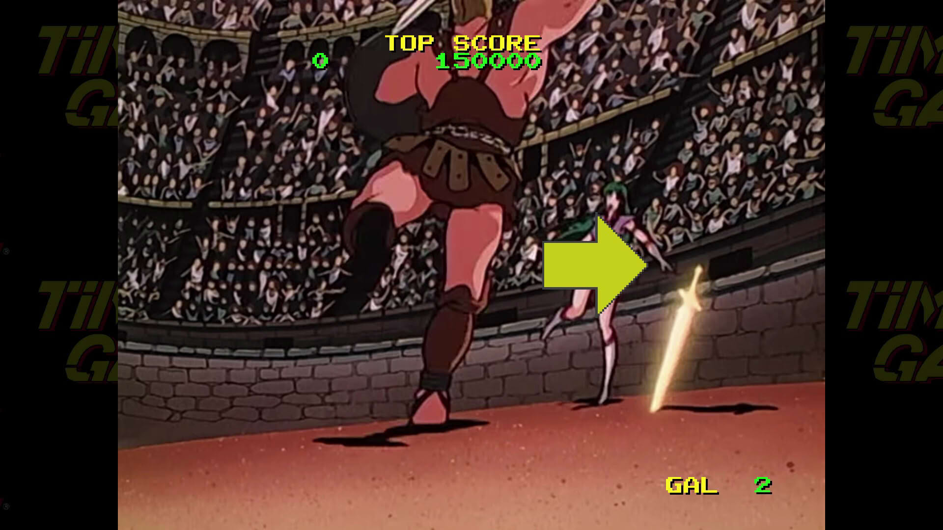 Screenshot for Time Gal HD Remaster