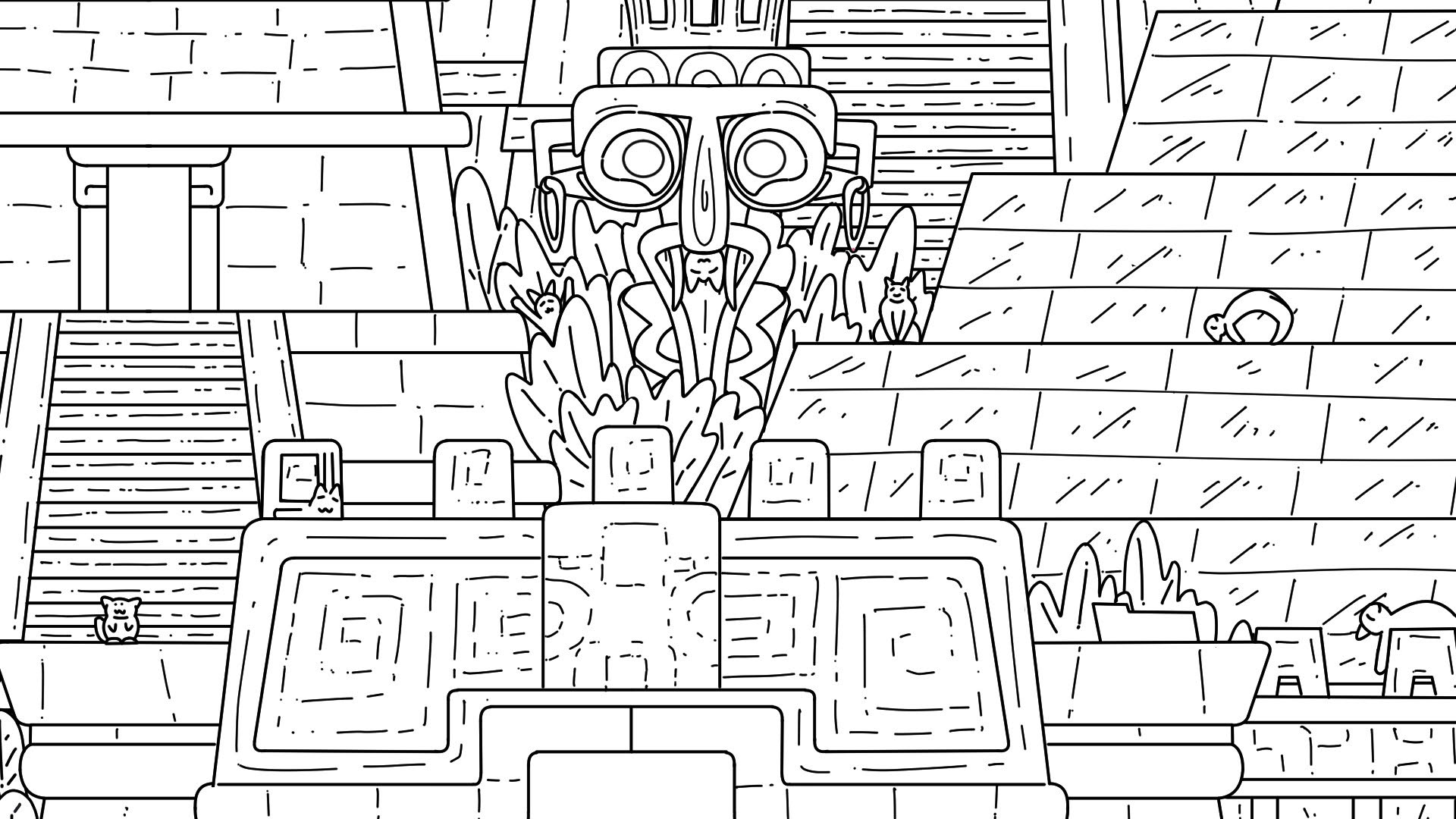 Screenshot for 100 Aztec Cats