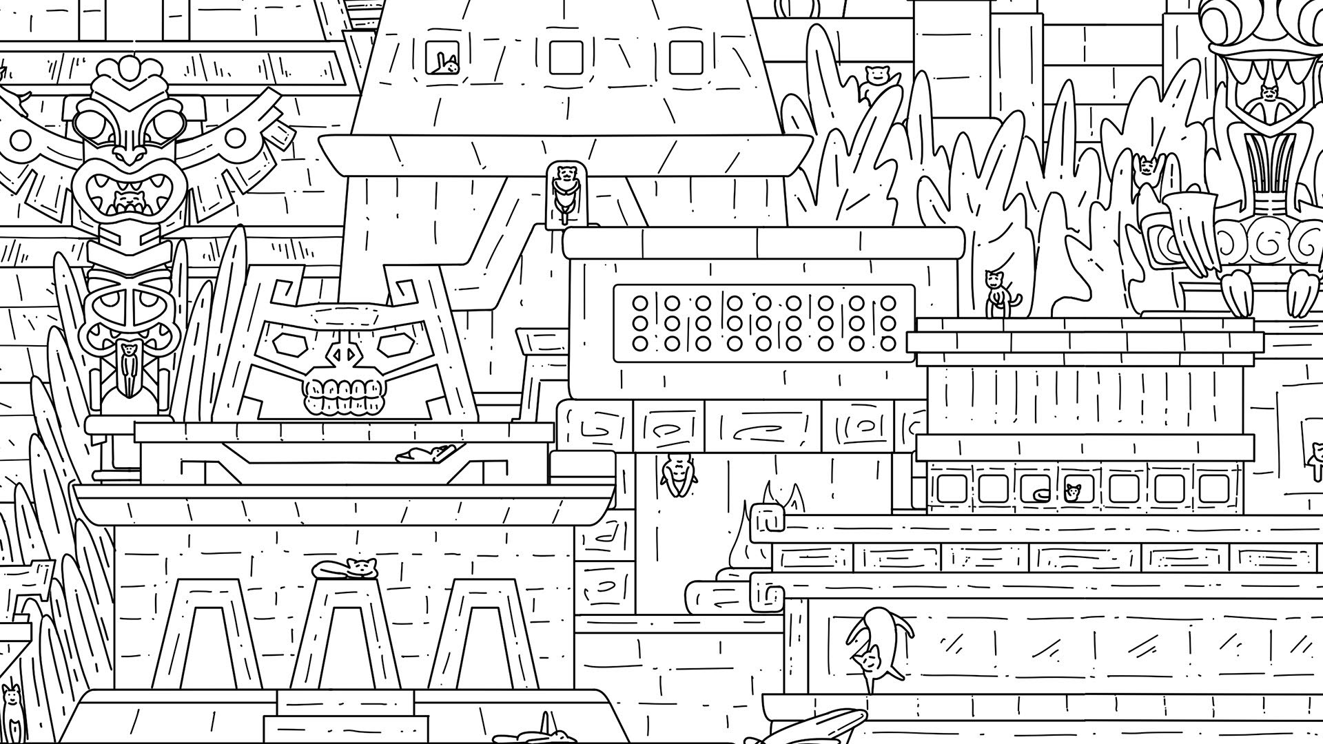 Screenshot for 100 Aztec Cats