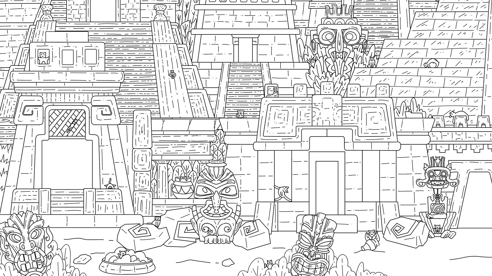 Screenshot for 100 Aztec Cats