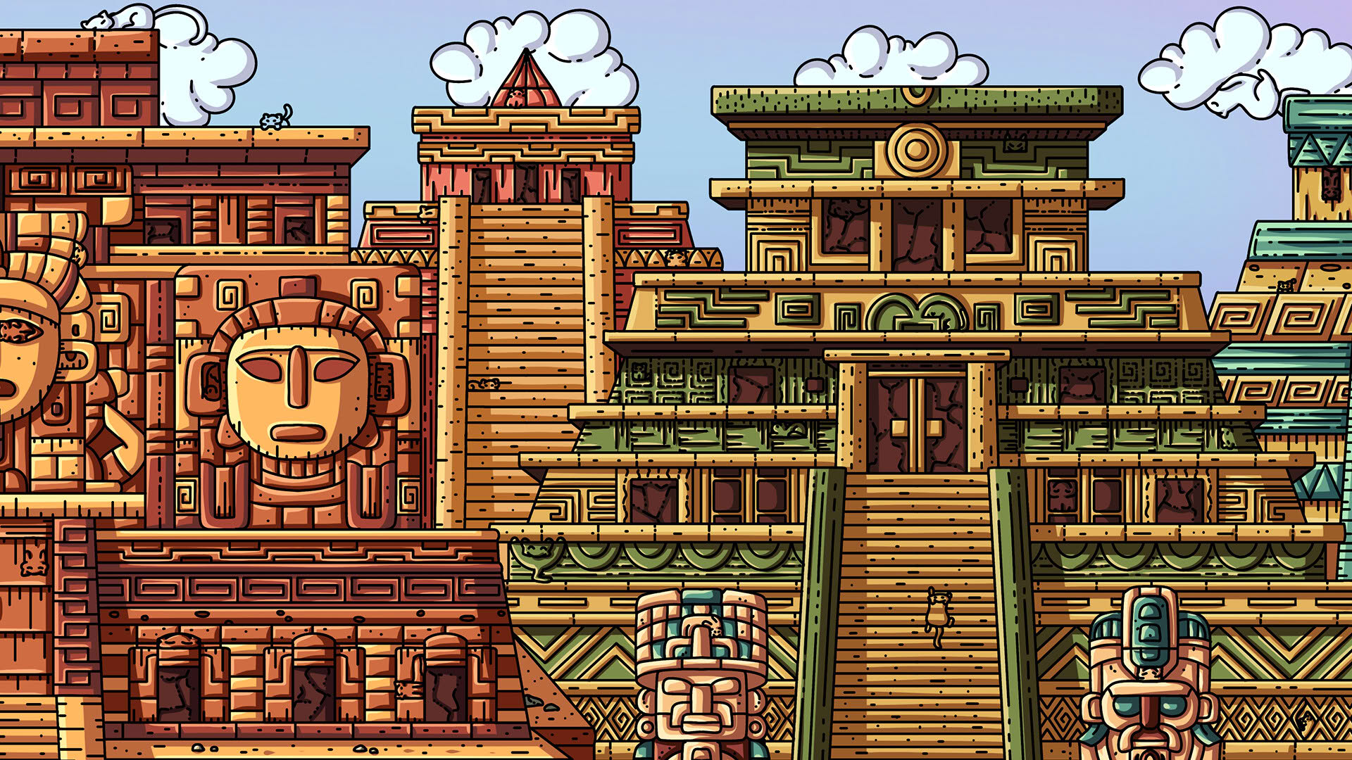 Screenshot for 100 Aztec Cats