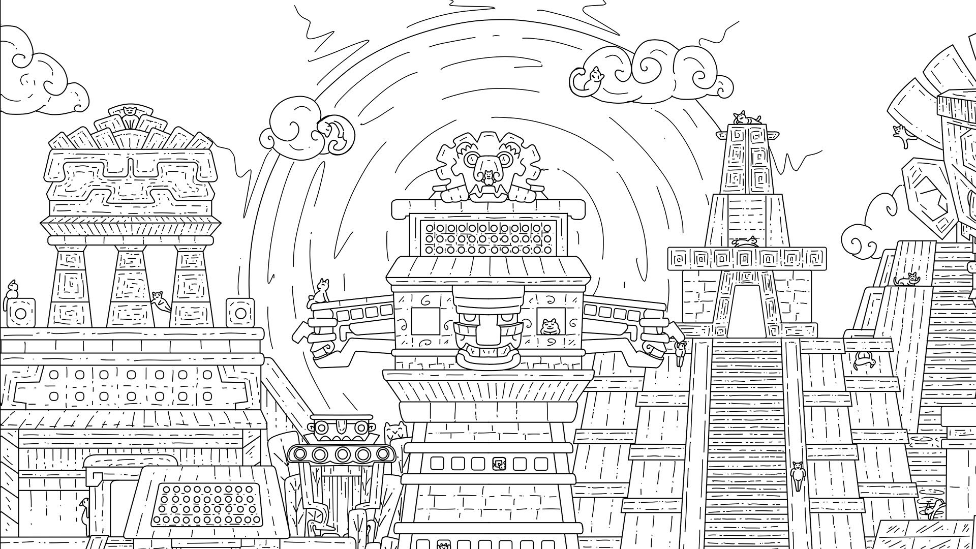Screenshot for 100 Aztec Cats