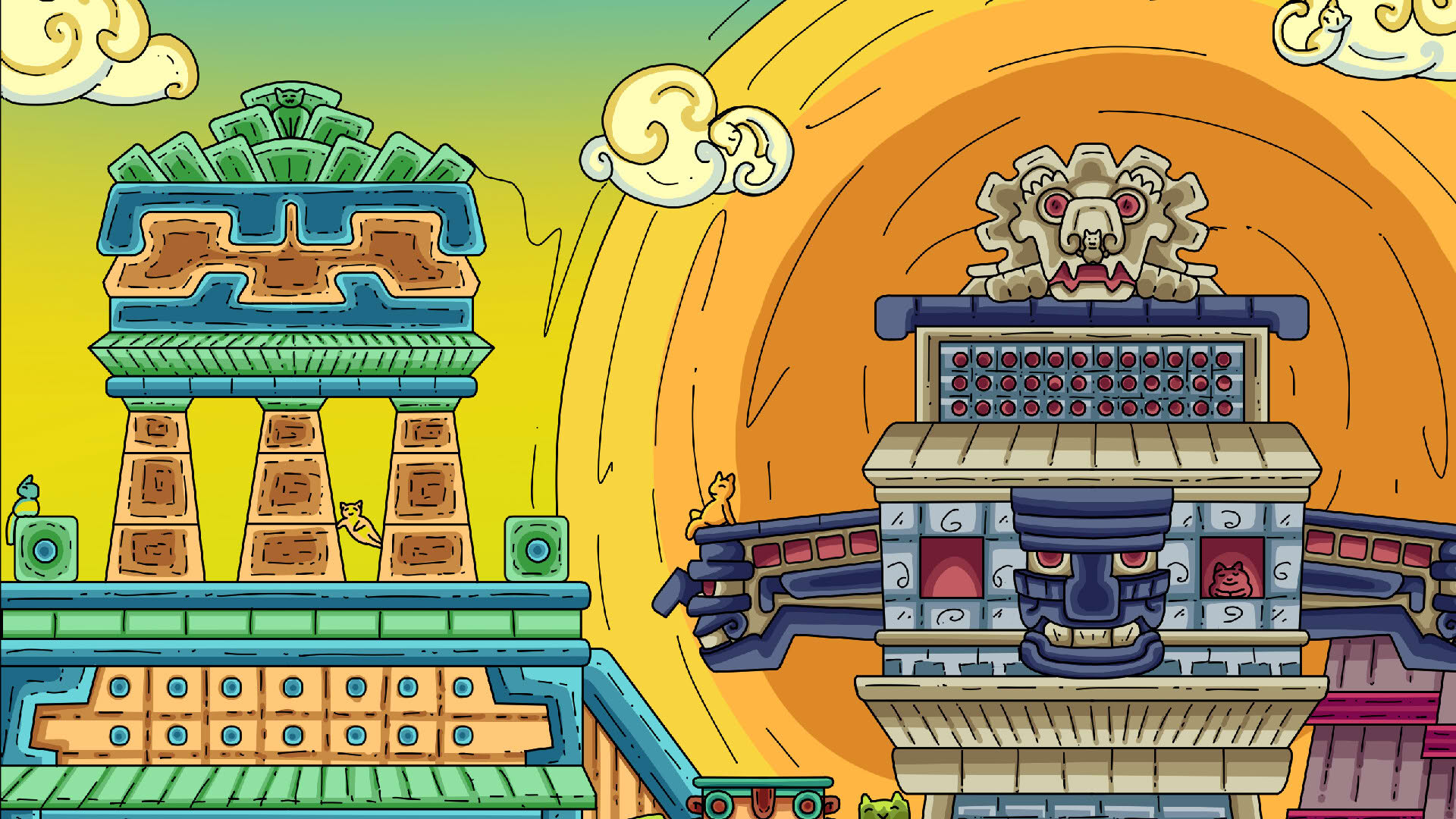 Screenshot for 100 Aztec Cats