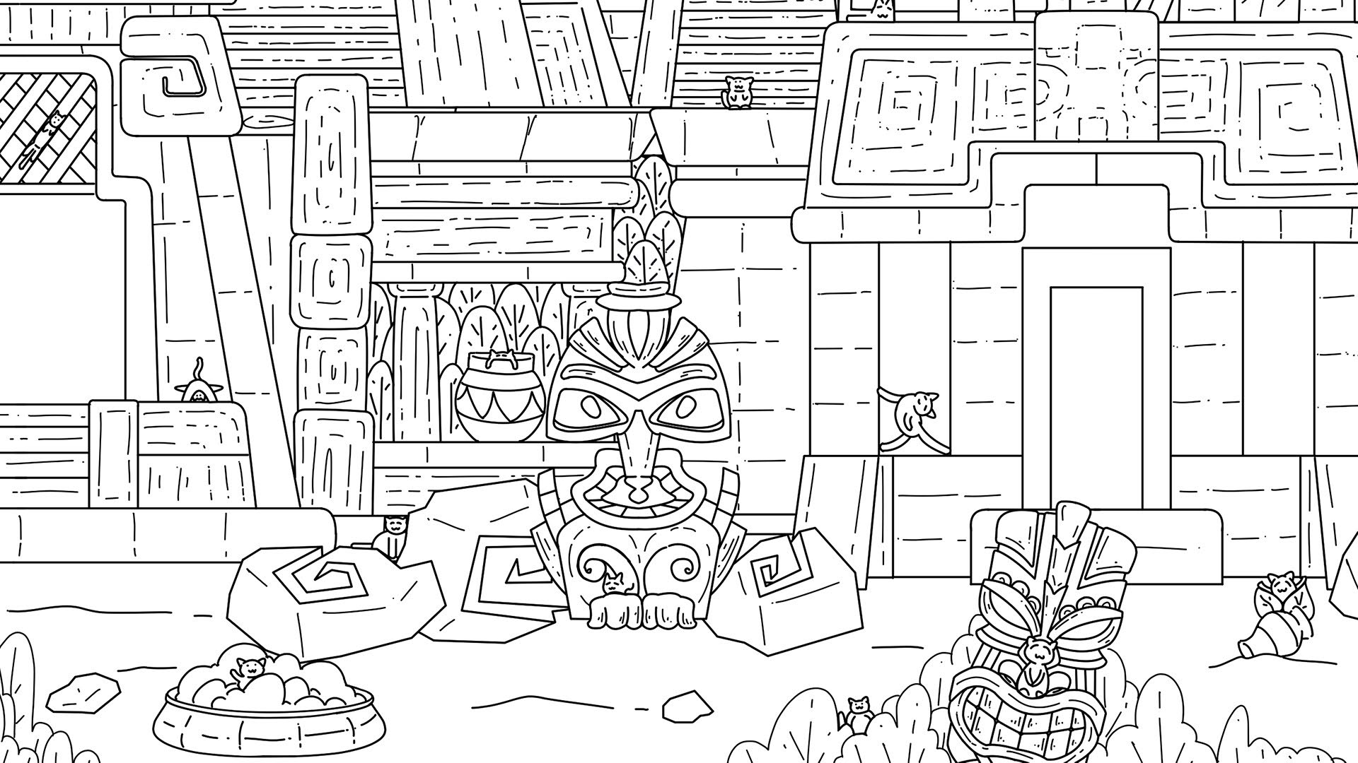 Screenshot for 100 Aztec Cats