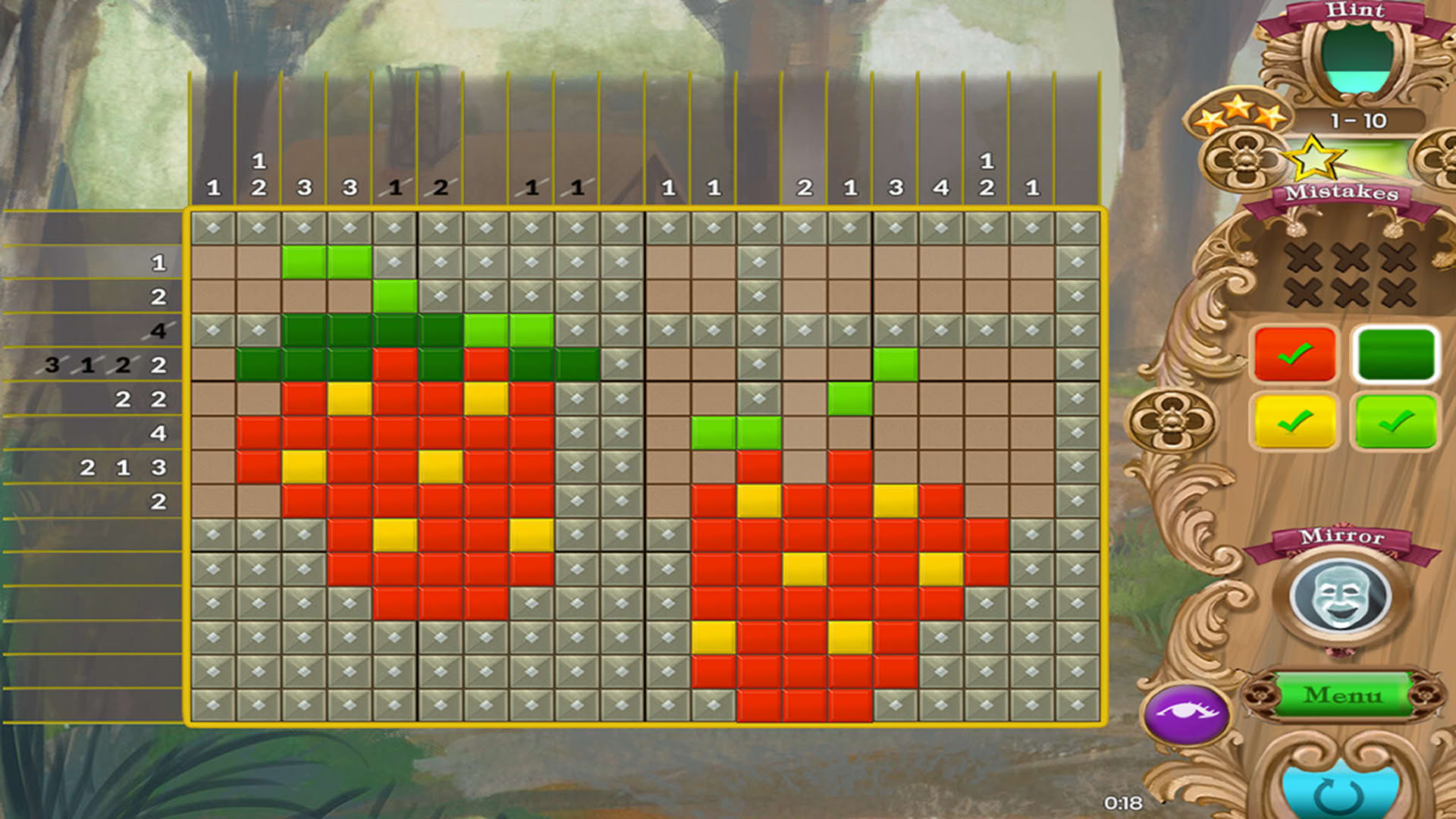 Screenshot for Fables Mosaic: Little Red Riding Hood