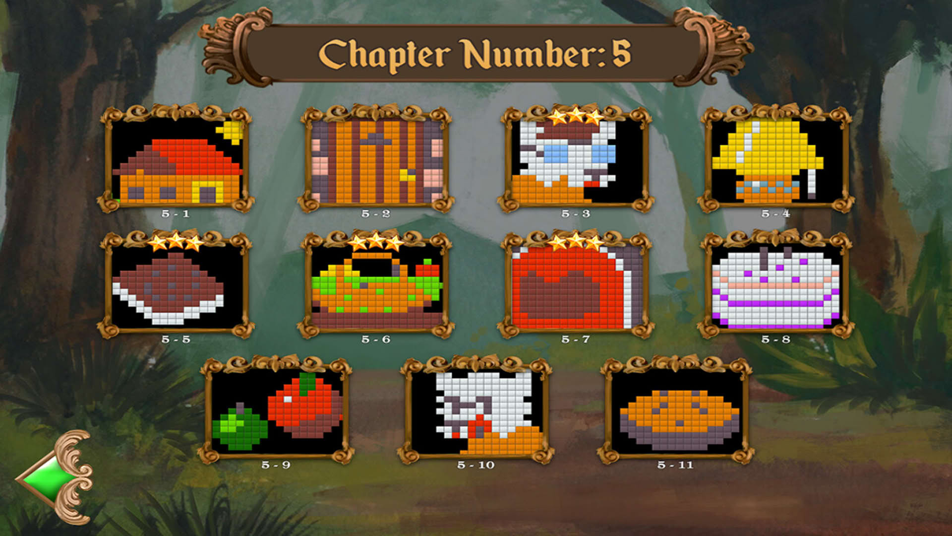 Screenshot for Fables Mosaic: Little Red Riding Hood
