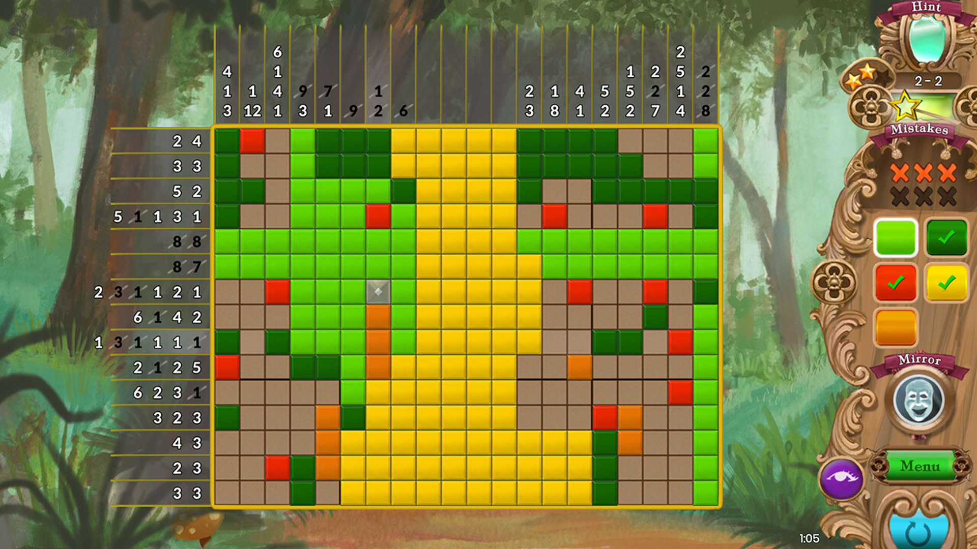 Screenshot for Fables Mosaic: Little Red Riding Hood