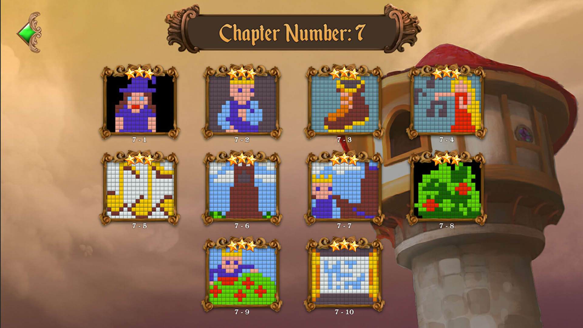 Screenshot for Fable Mosaics: Rapunzel