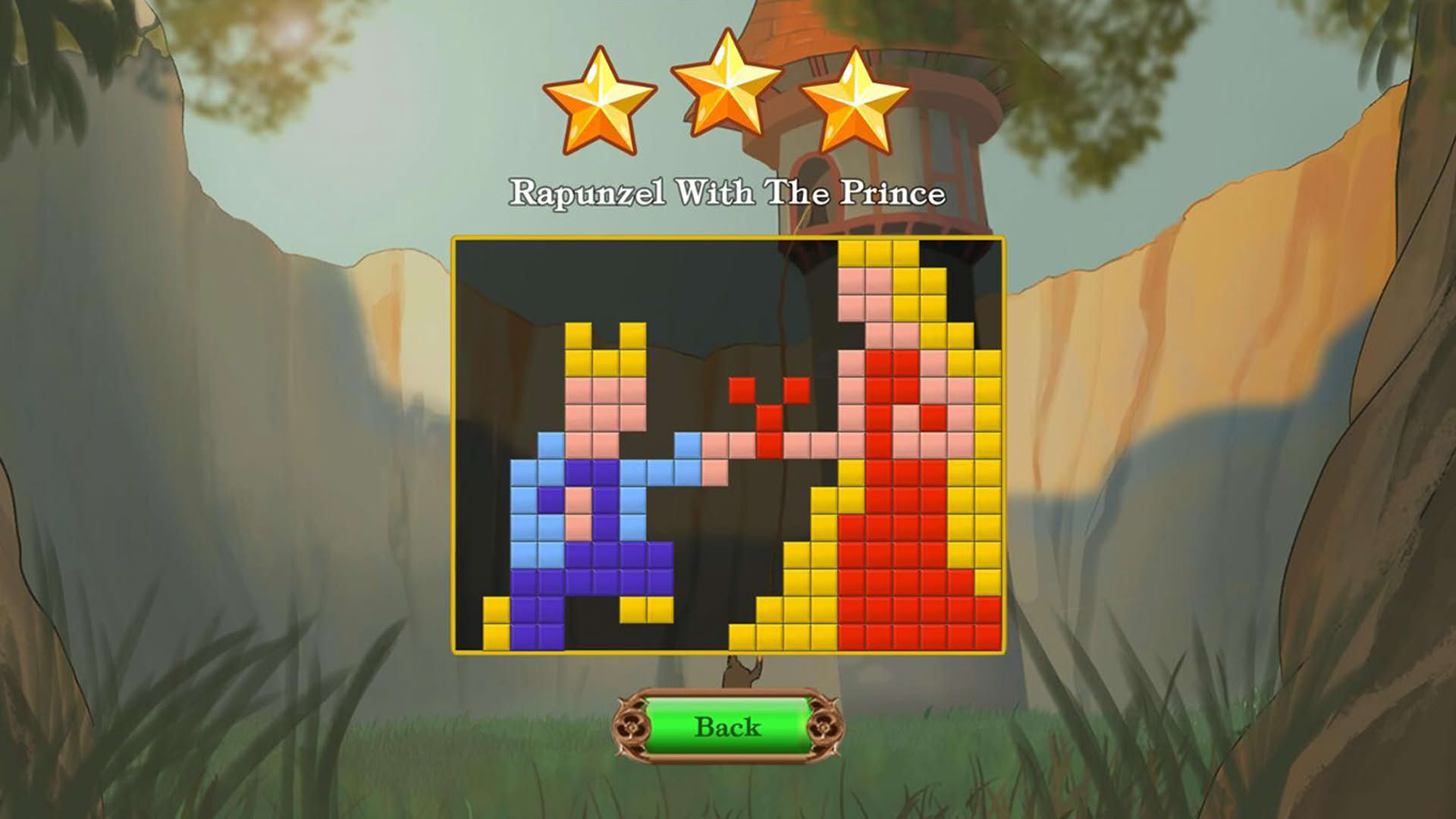 Screenshot for Fable Mosaics: Rapunzel