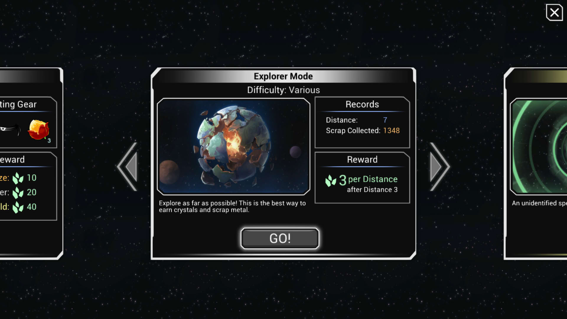 Screenshot for Shattered Planet