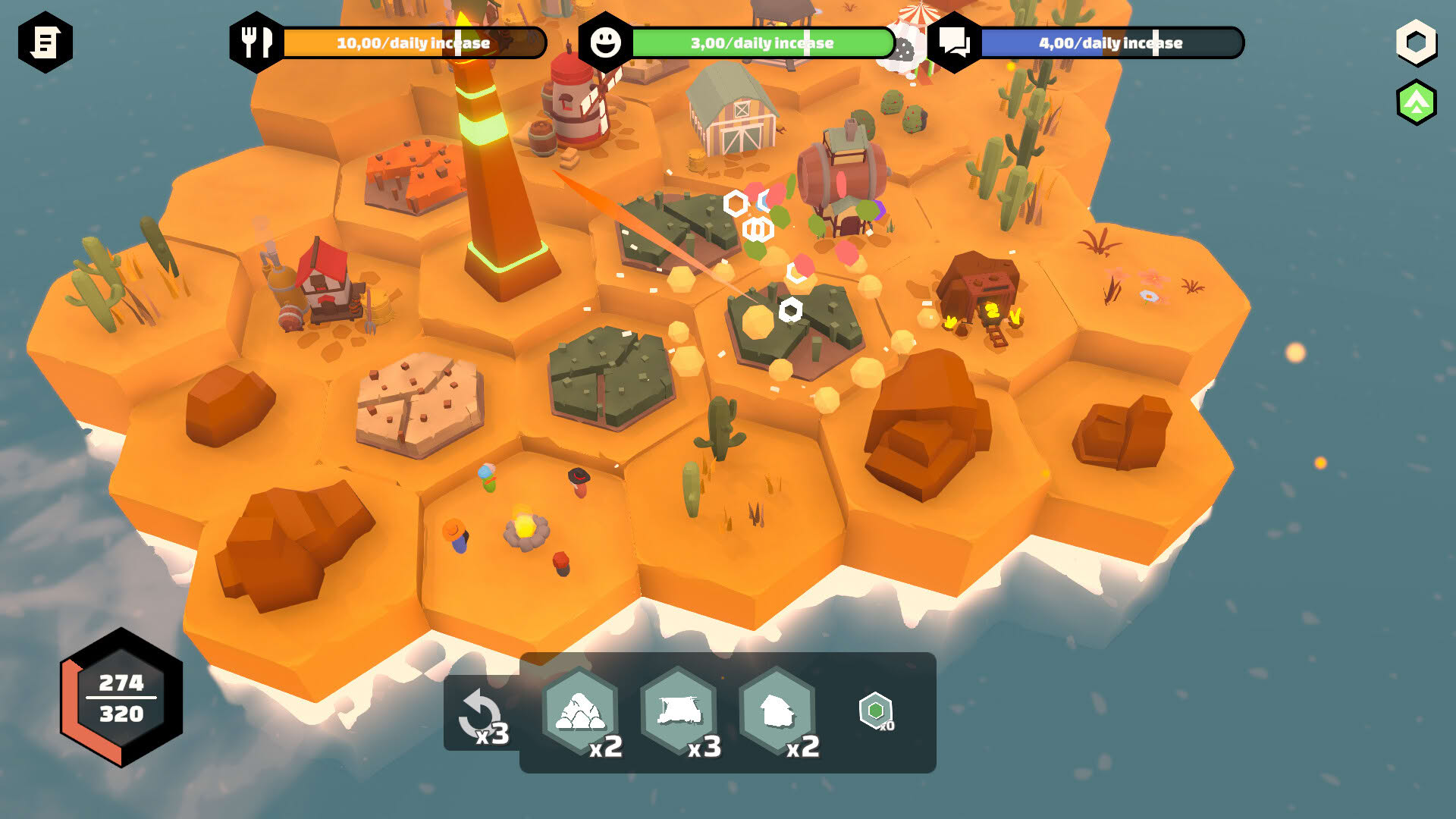 Screenshot for Hexaroma: Village Builder