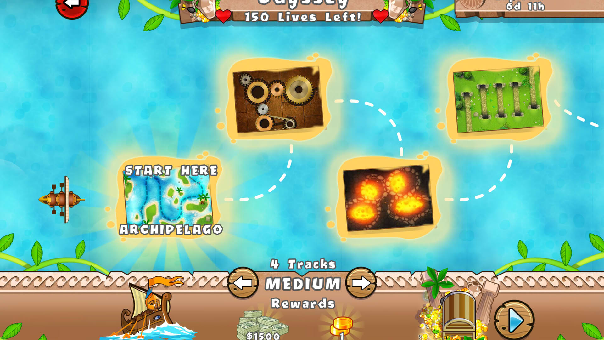 Screenshot for Bloons TD 5
