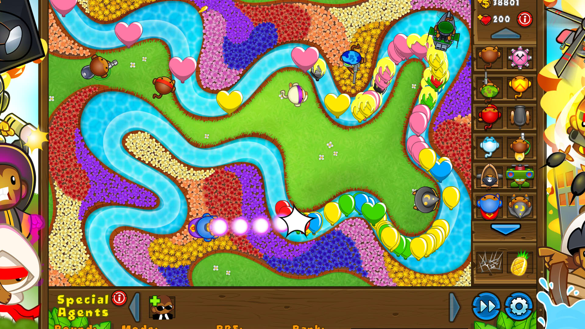 Screenshot for Bloons TD 5