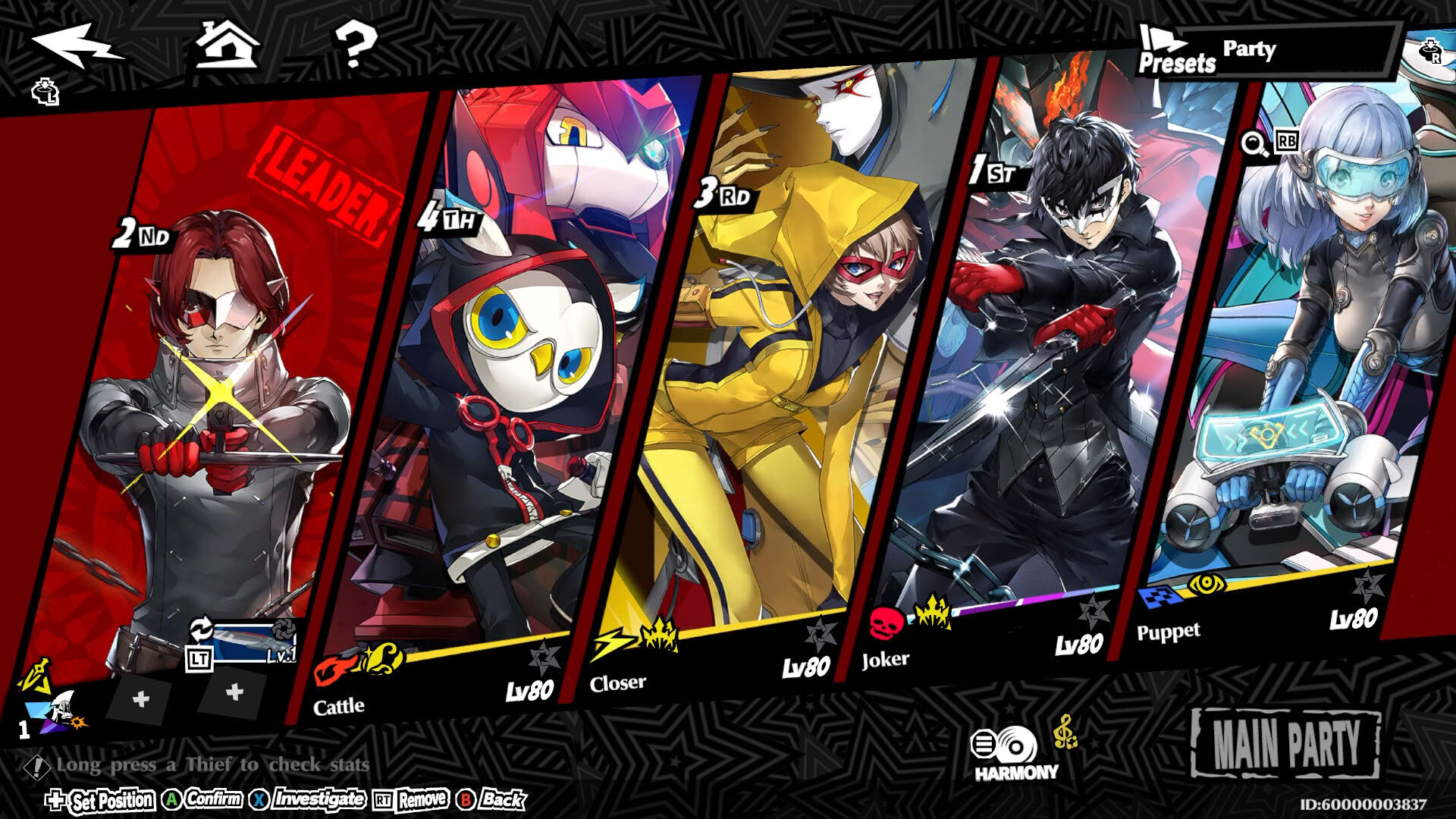Screenshot for Persona5: The Phantom X