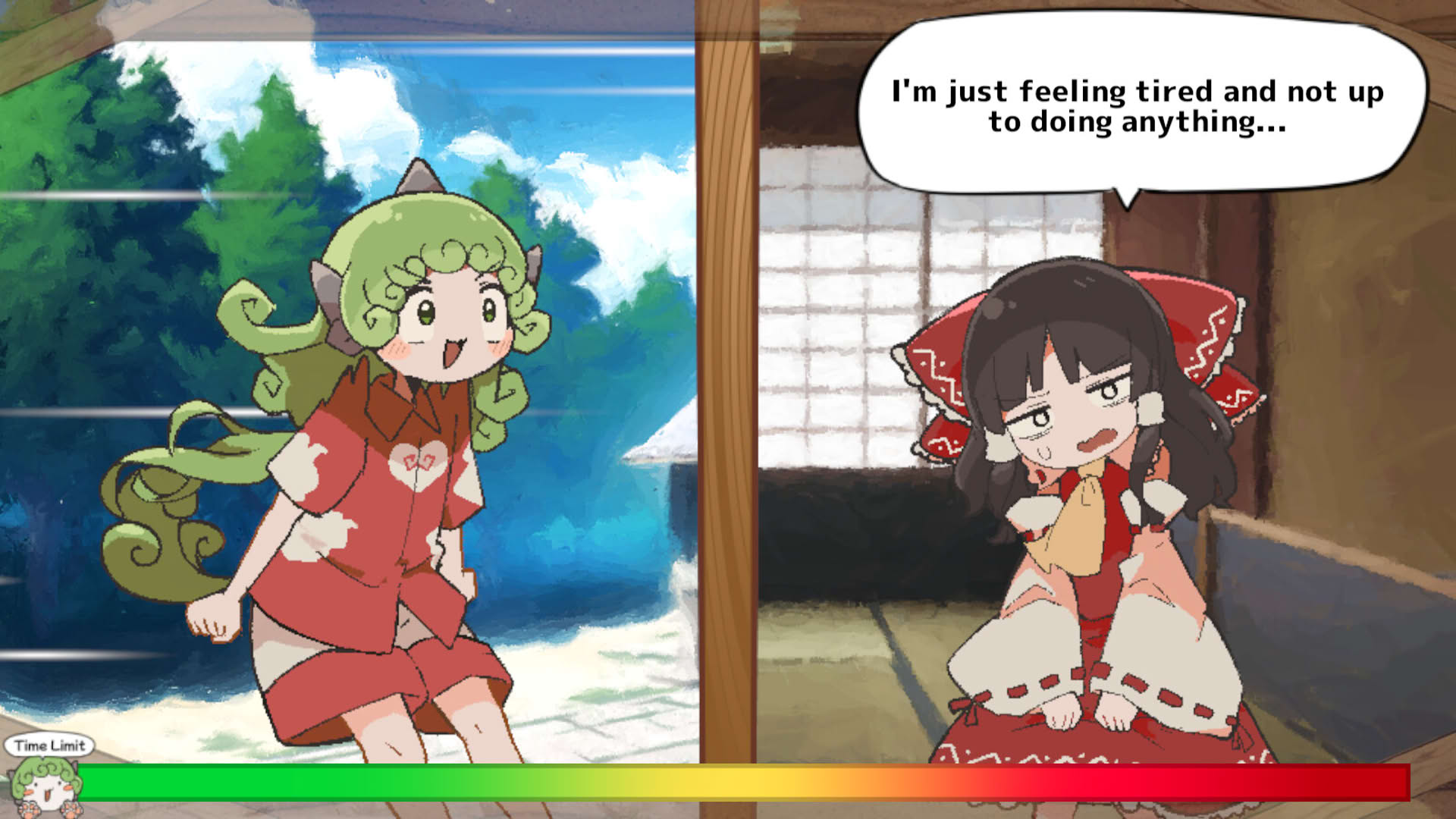 Screenshot for Reimu Needs Help!? Aunn-chan to the Rescue!