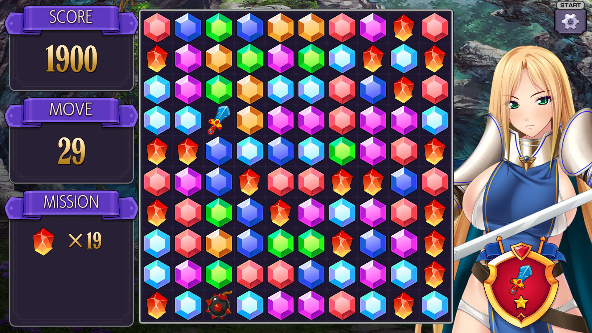 Screenshot for Pretty Girls Pop Match