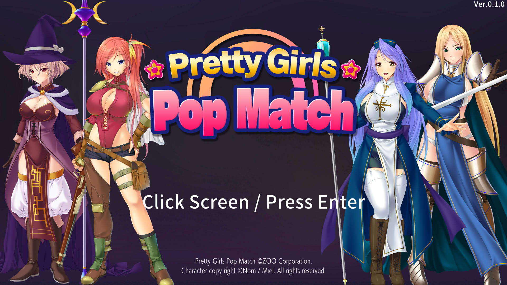 Screenshot for Pretty Girls Pop Match