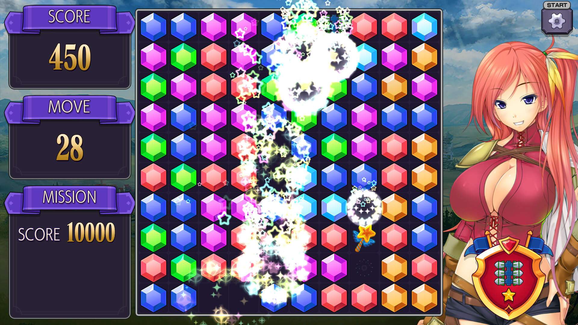 Screenshot for Pretty Girls Pop Match