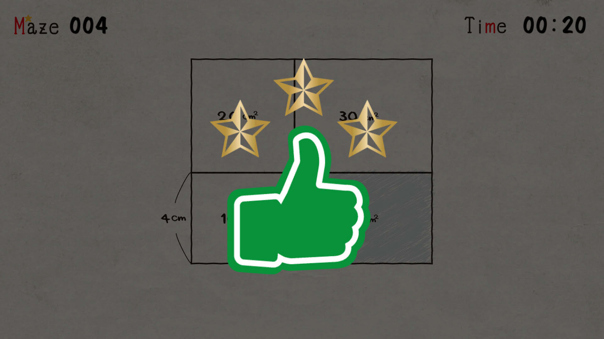 Screenshot for Menseki: Area Maze puzzles