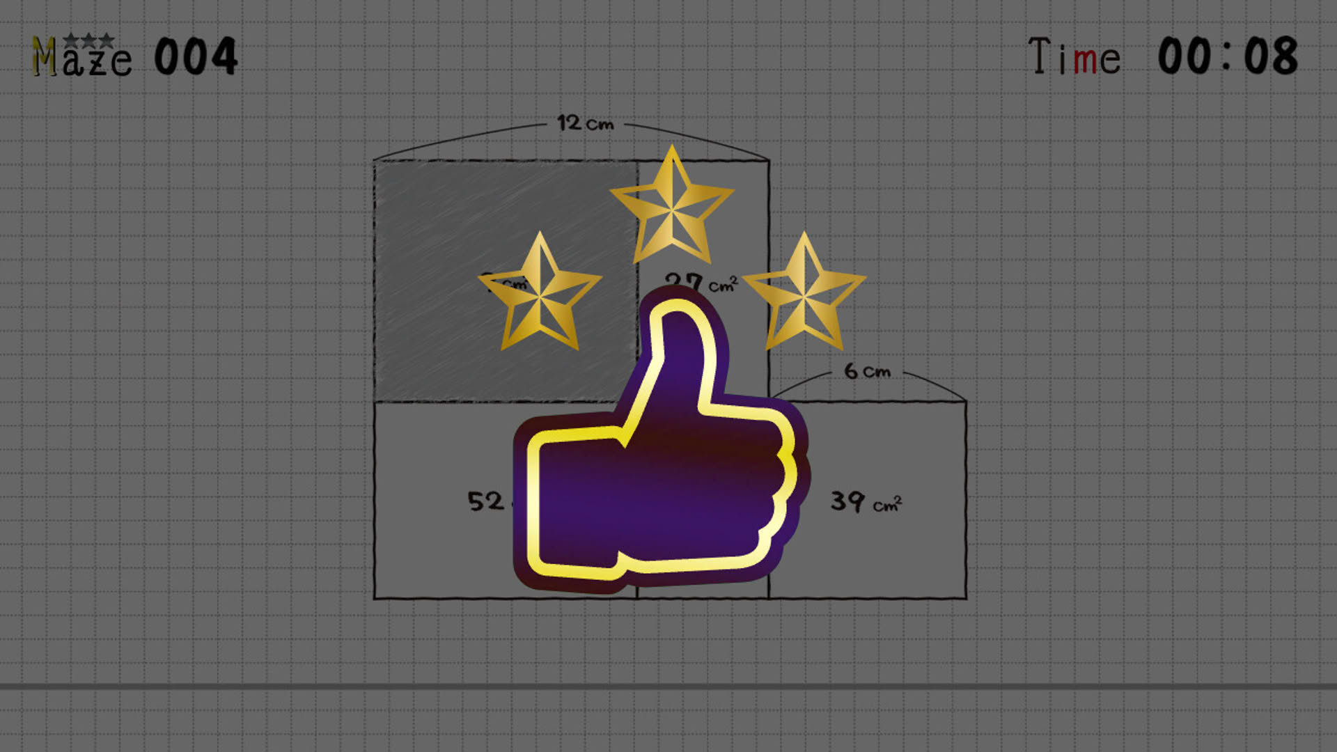 Screenshot for Menseki: Area Maze puzzles