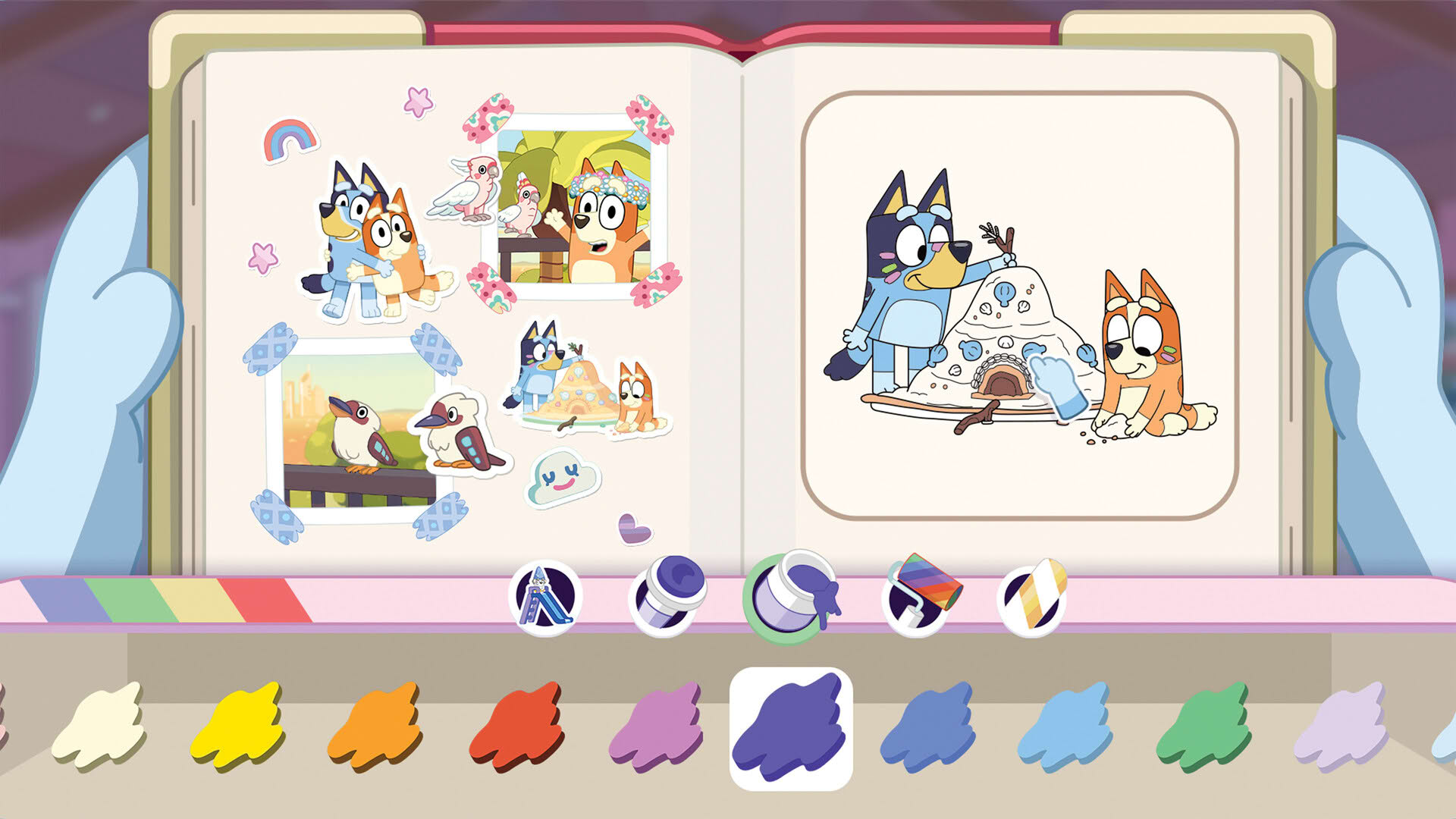 Screenshot for Bluey's Happy Snaps