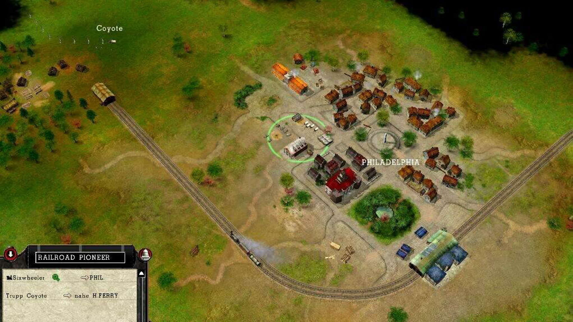 Screenshot for Railroad Pioneer