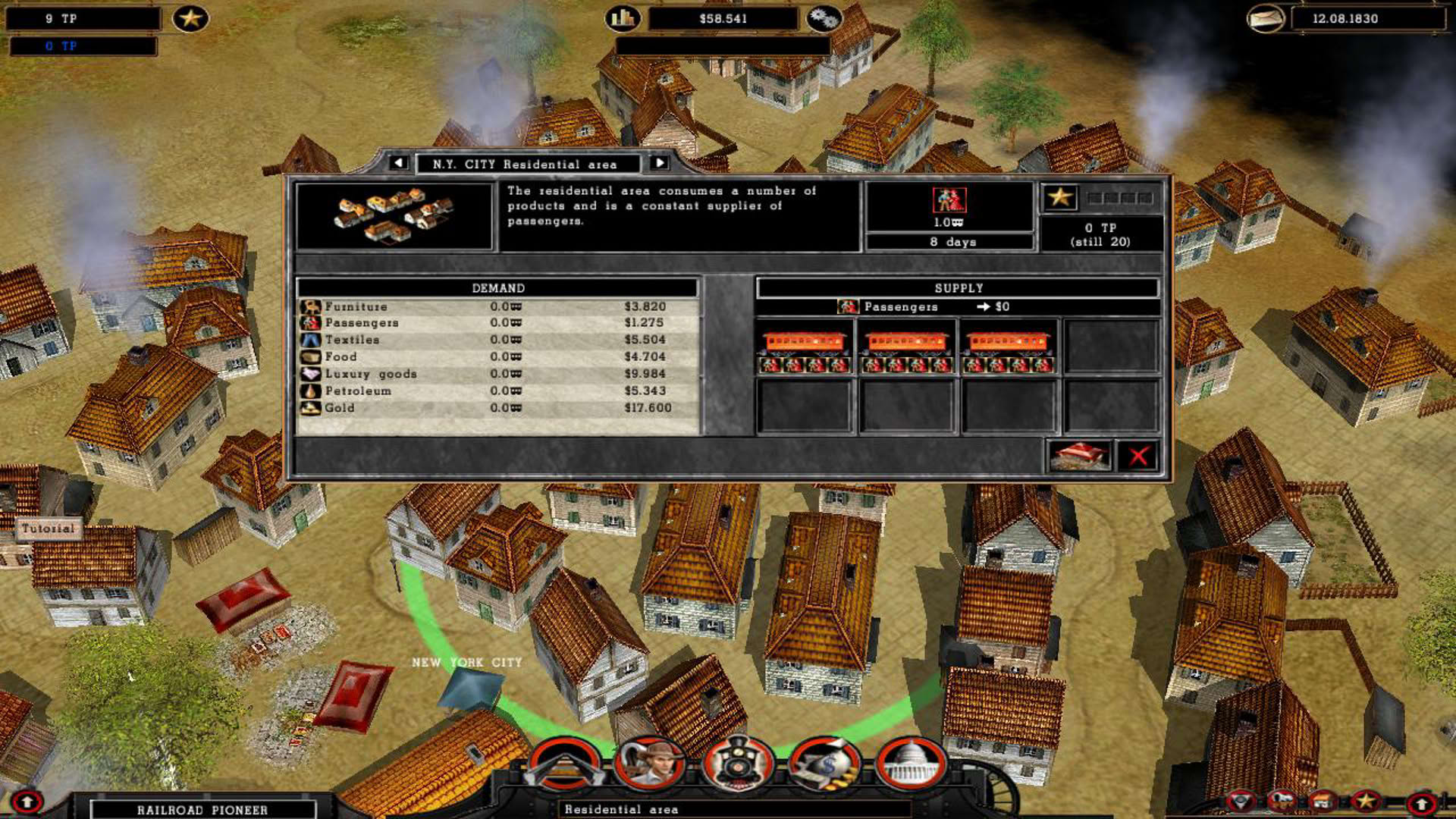 Screenshot for Railroad Pioneer