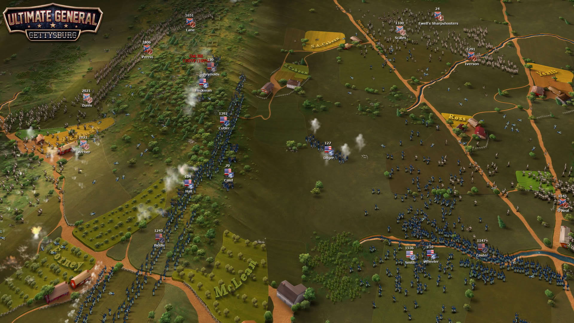 Screenshot for Ultimate General: Gettysburg