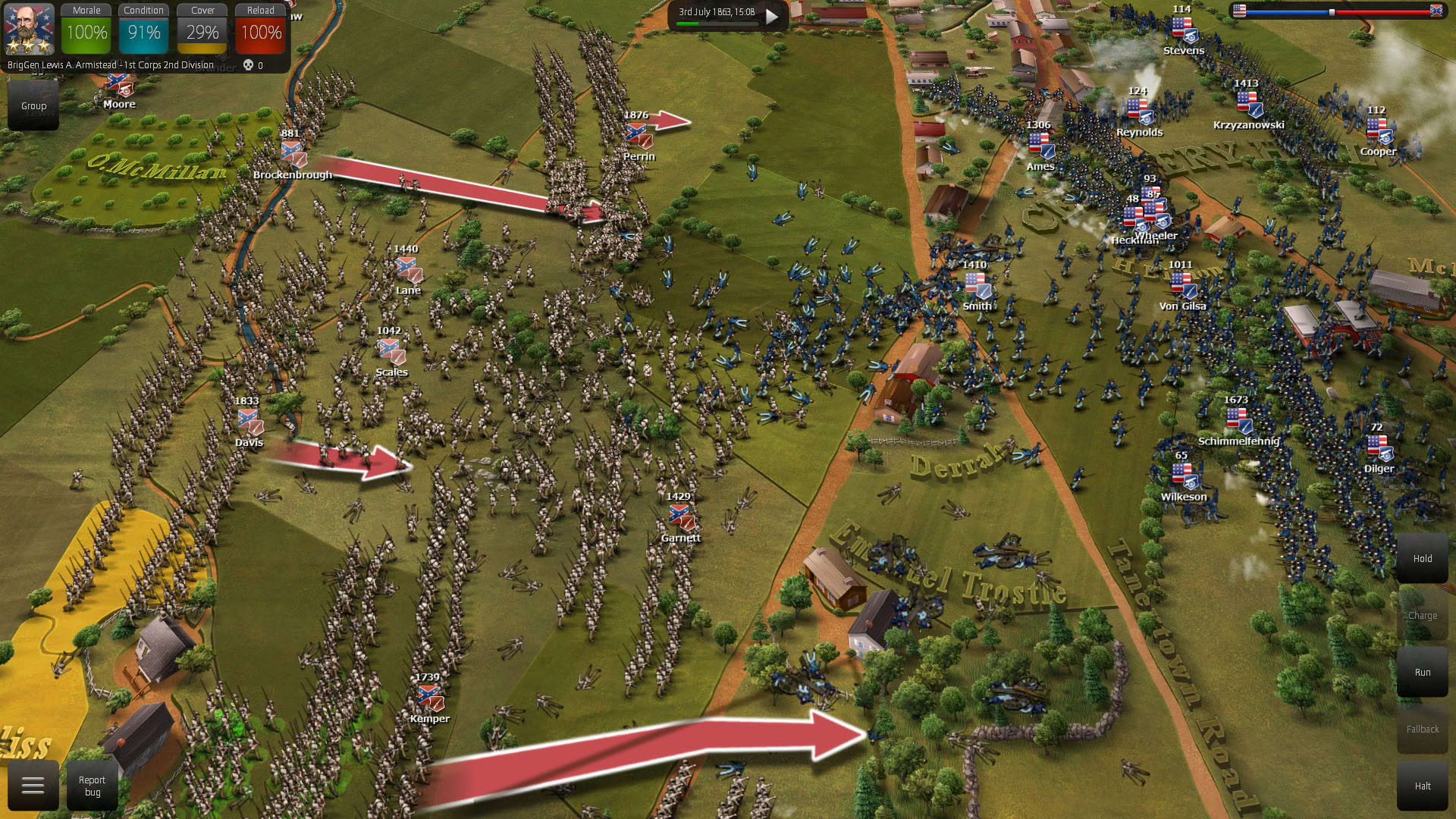Screenshot for Ultimate General: Gettysburg