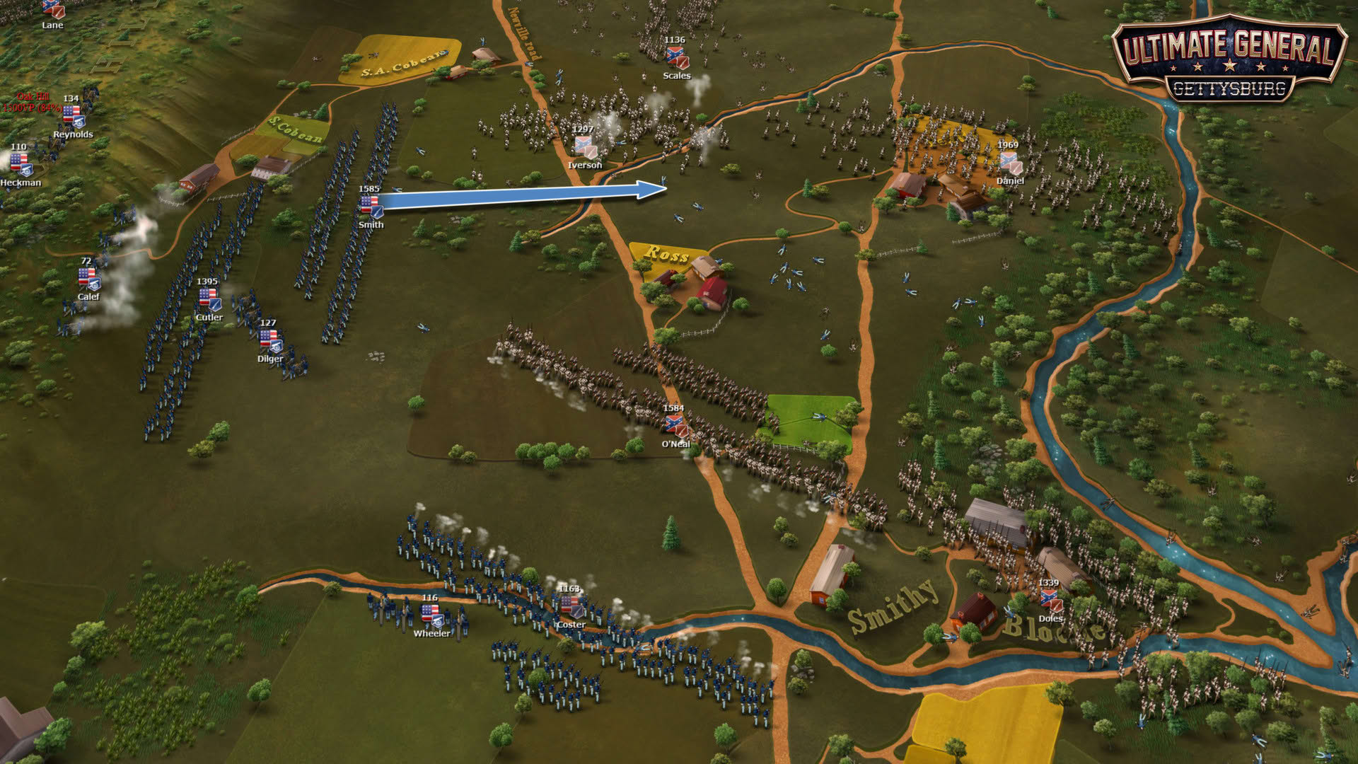 Screenshot for Ultimate General: Gettysburg