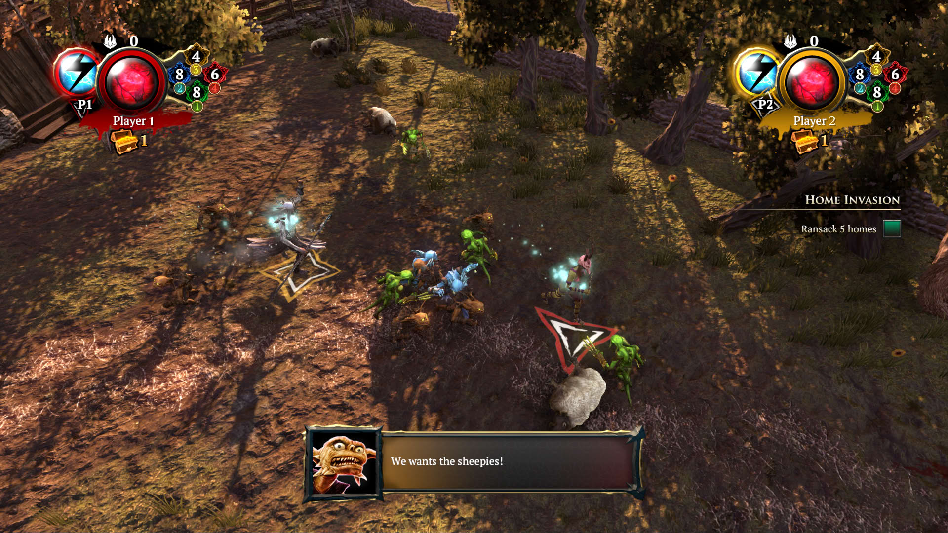 Screenshot for Overlord: Fellowship of Evil