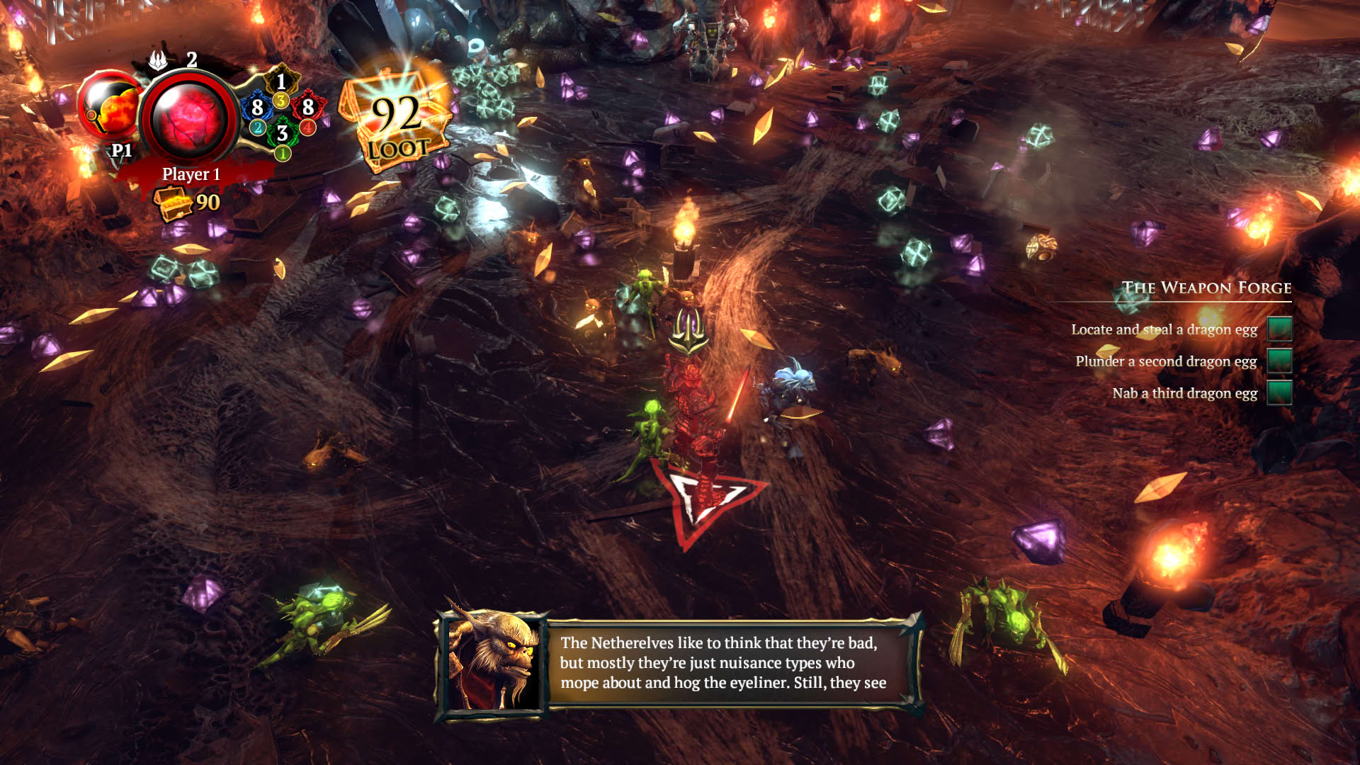 Screenshot for Overlord: Fellowship of Evil