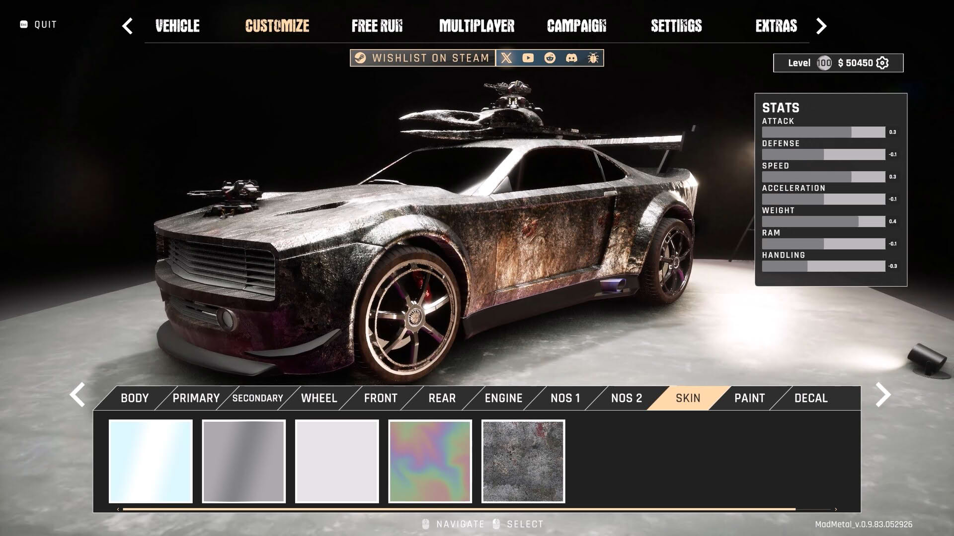 Screenshot for Mad Metal