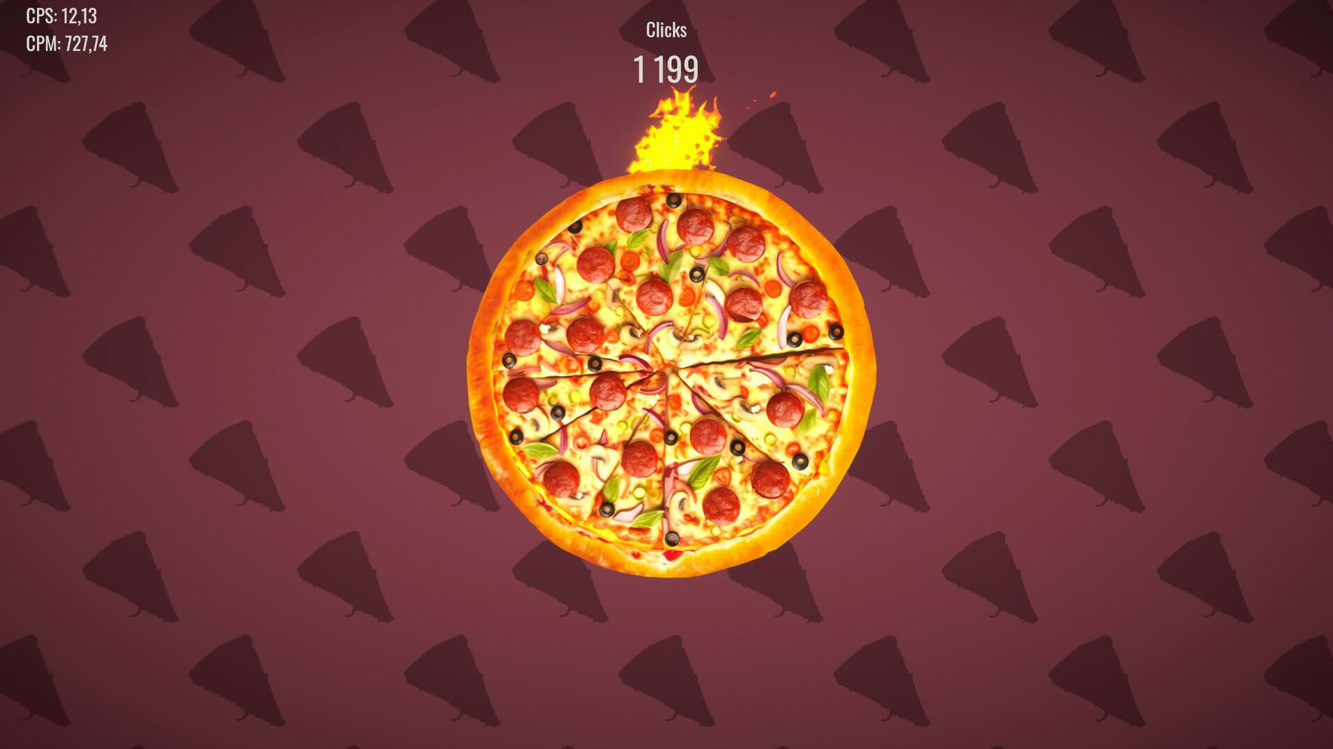 Screenshot for Pizza Clicker