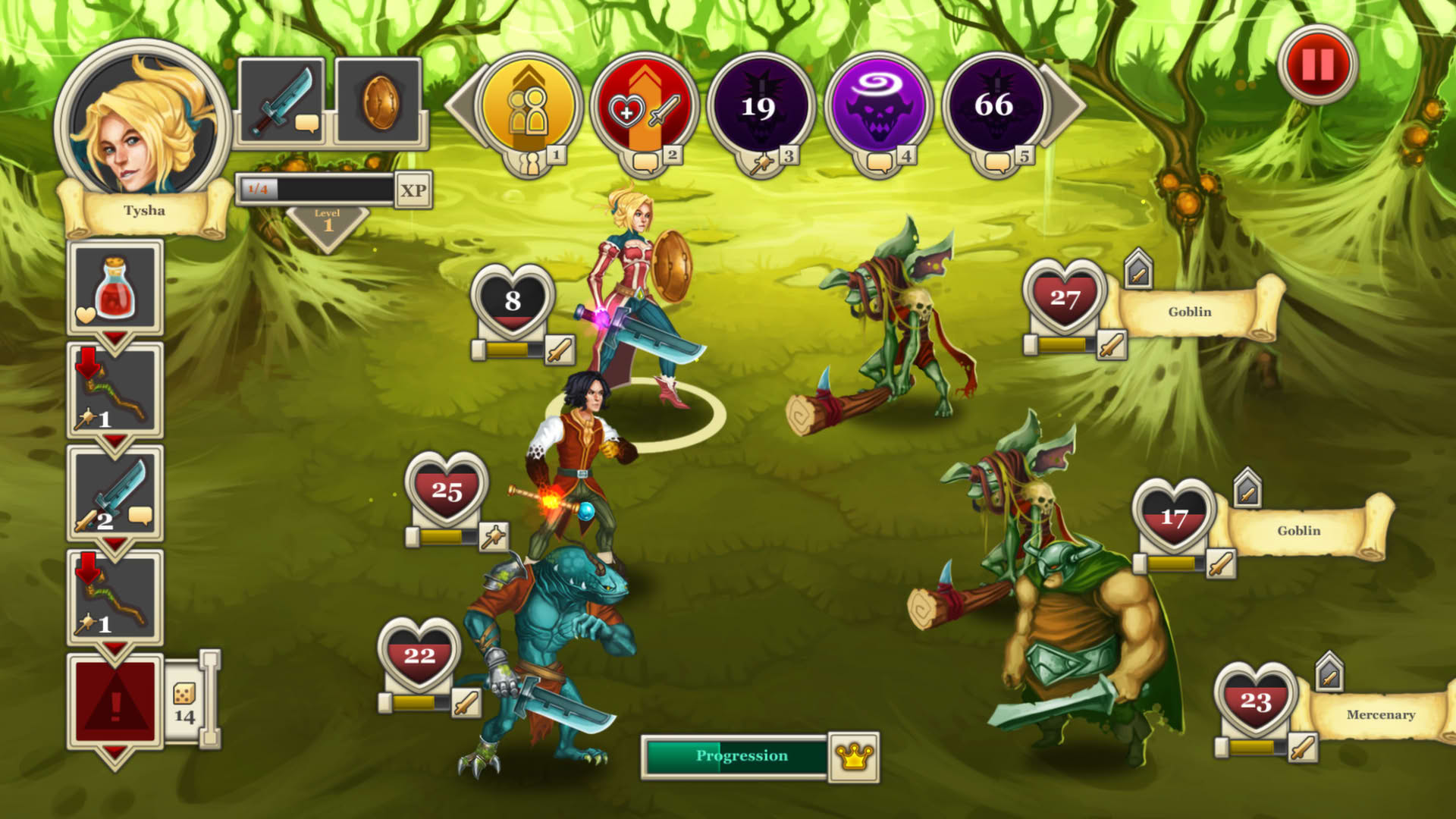 Screenshot for Heroes & Legends: Conquerors of Kolhar