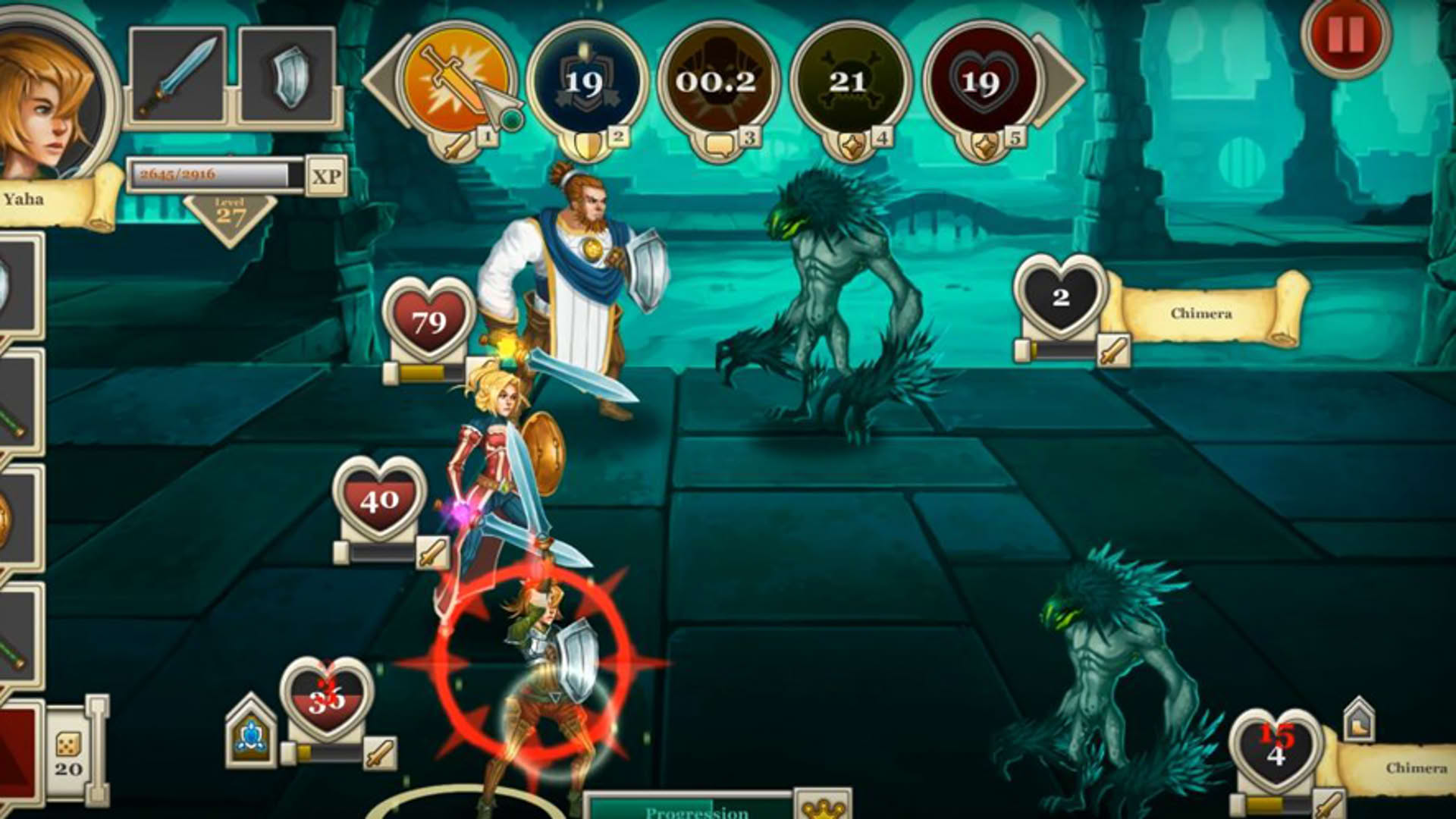 Screenshot for Heroes & Legends: Conquerors of Kolhar