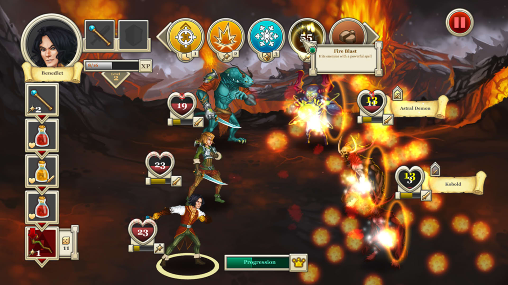 Screenshot for Heroes & Legends: Conquerors of Kolhar
