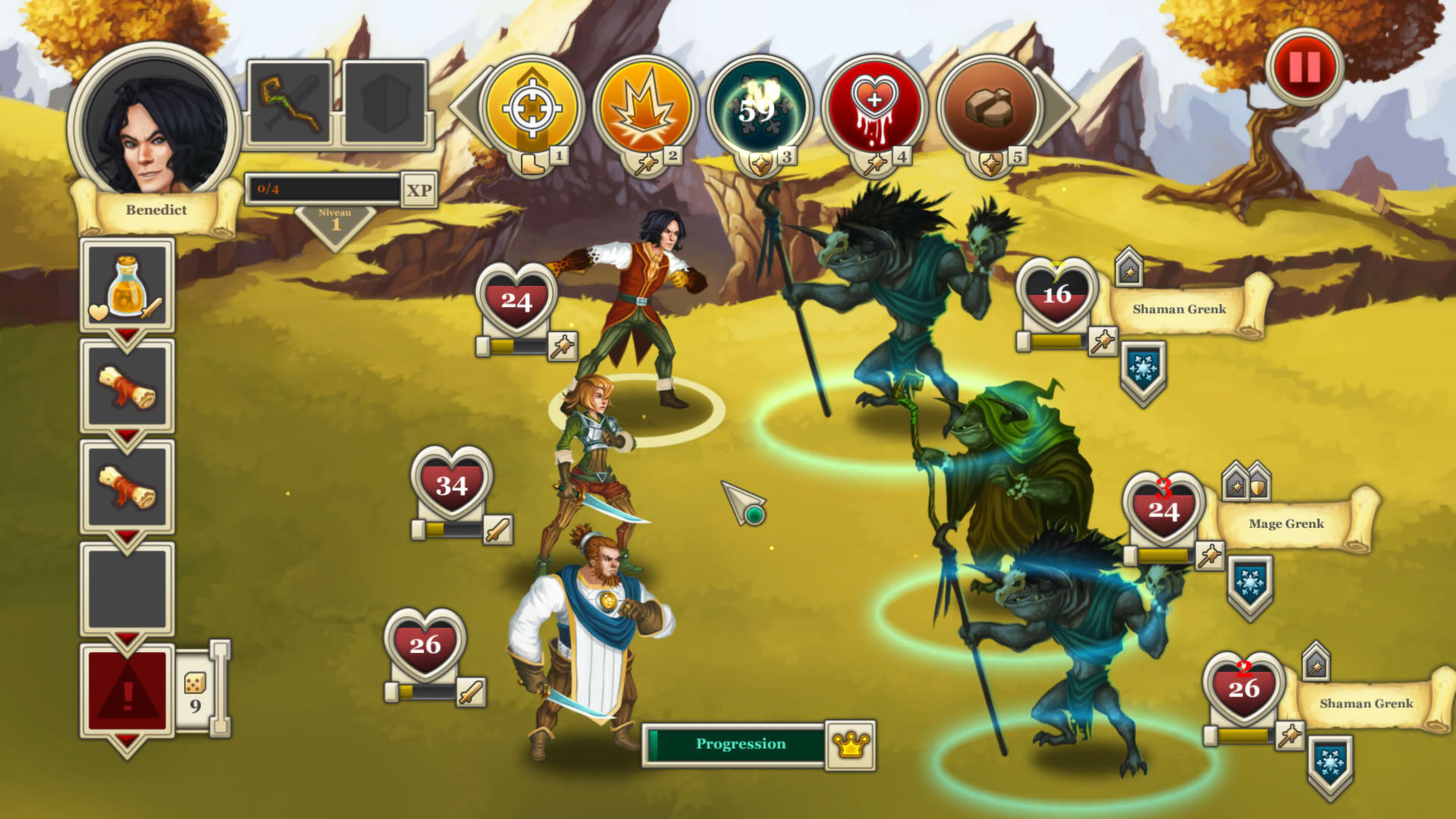 Screenshot for Heroes & Legends: Conquerors of Kolhar