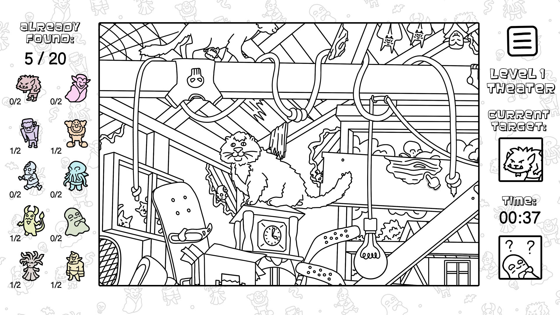 Screenshot for There's No Monsters