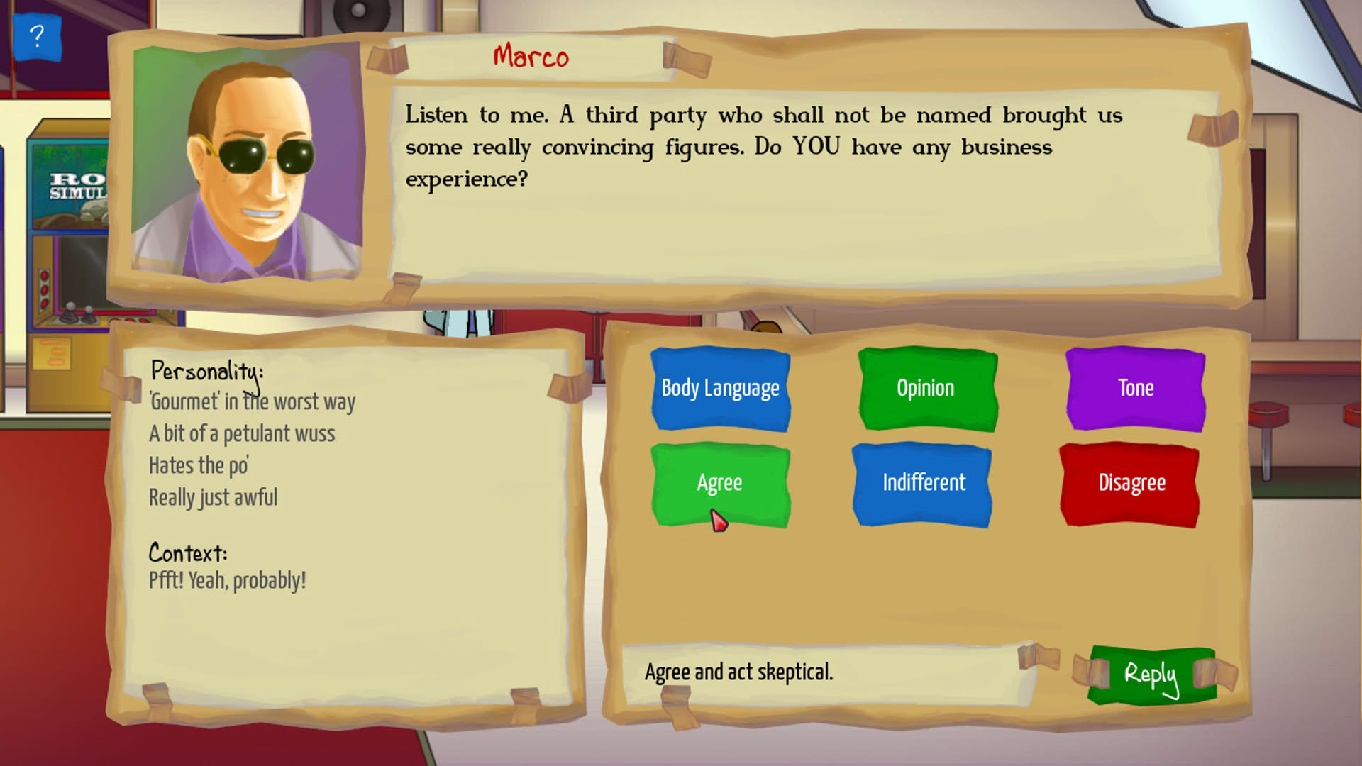 Screenshot for Will Fight for Food: Super Actual Sellout - Game of the Hour
