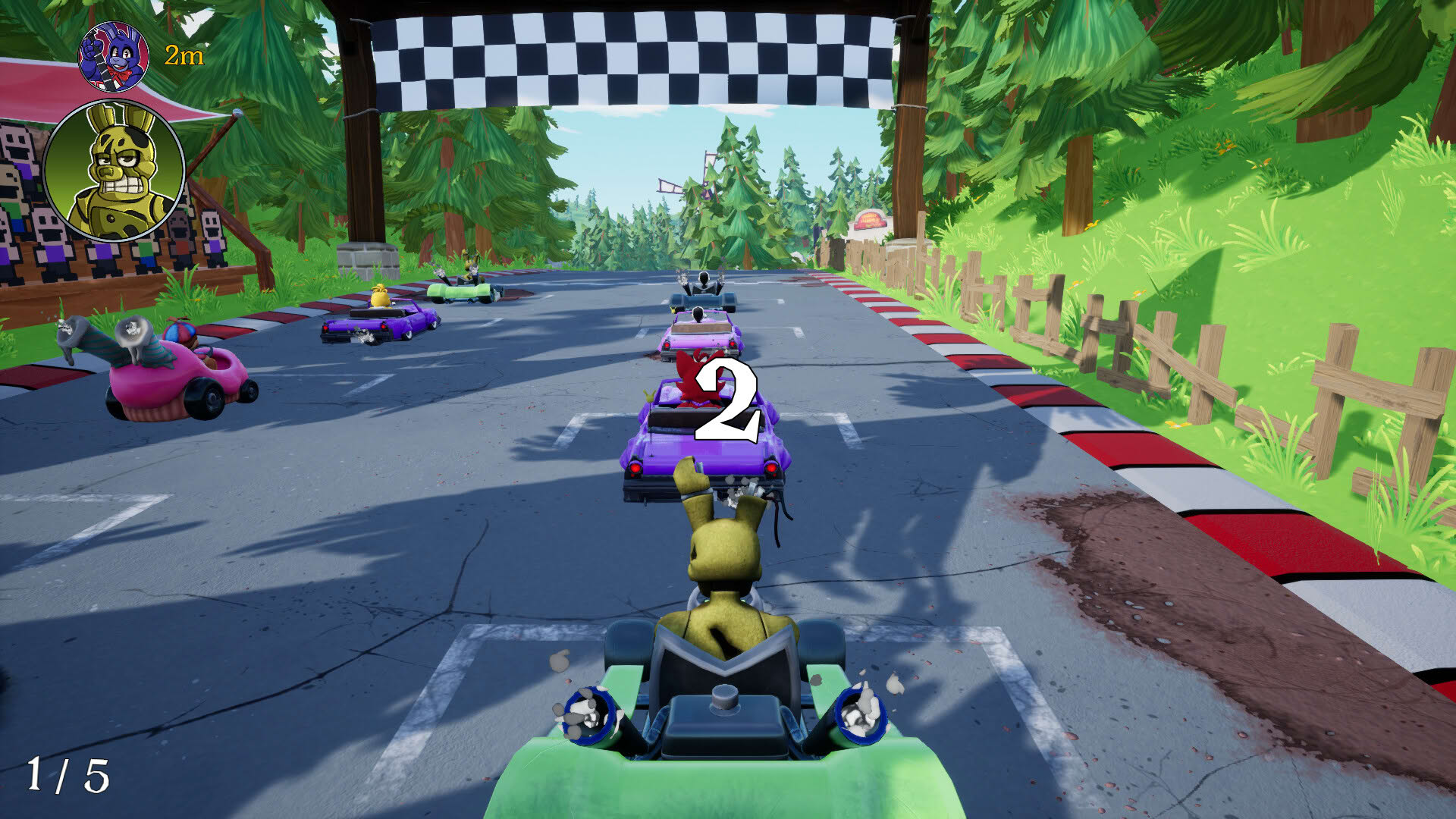 Screenshot for Five Laps at Freddy's