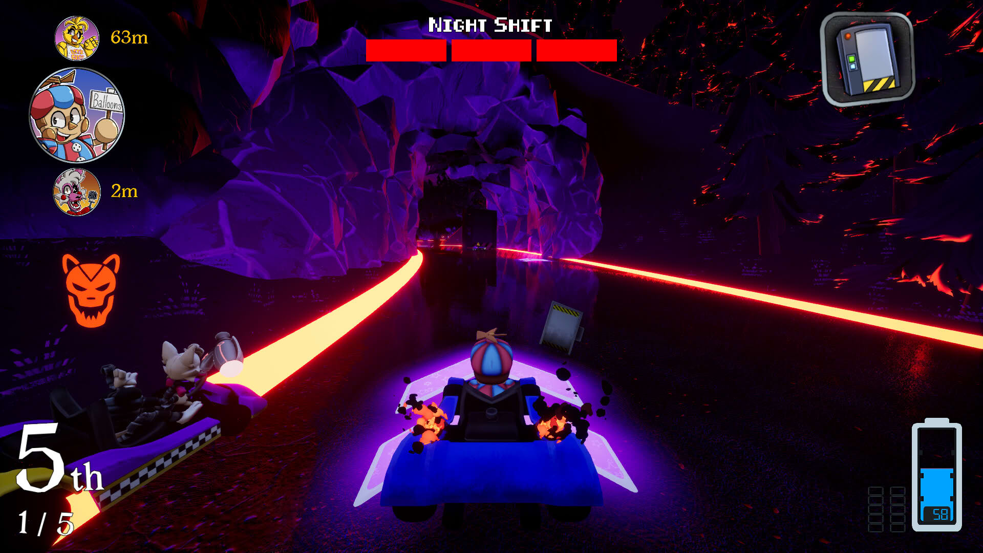 Screenshot for Five Laps at Freddy's