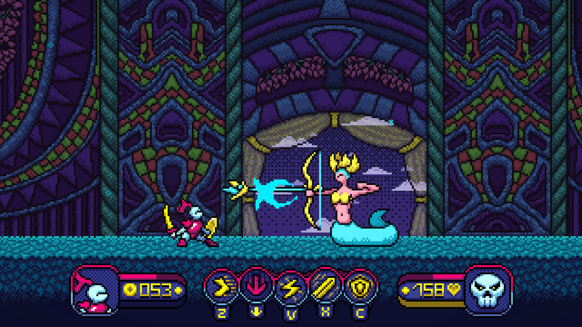 Screenshot for Tiny Pixels Vol. 2: Stormy Knights