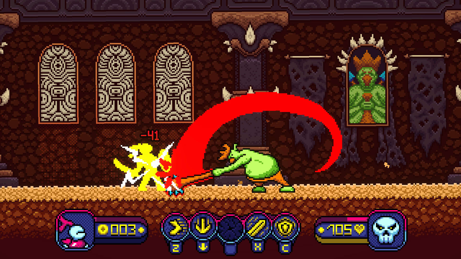 Screenshot for Tiny Pixels Vol. 2: Stormy Knights